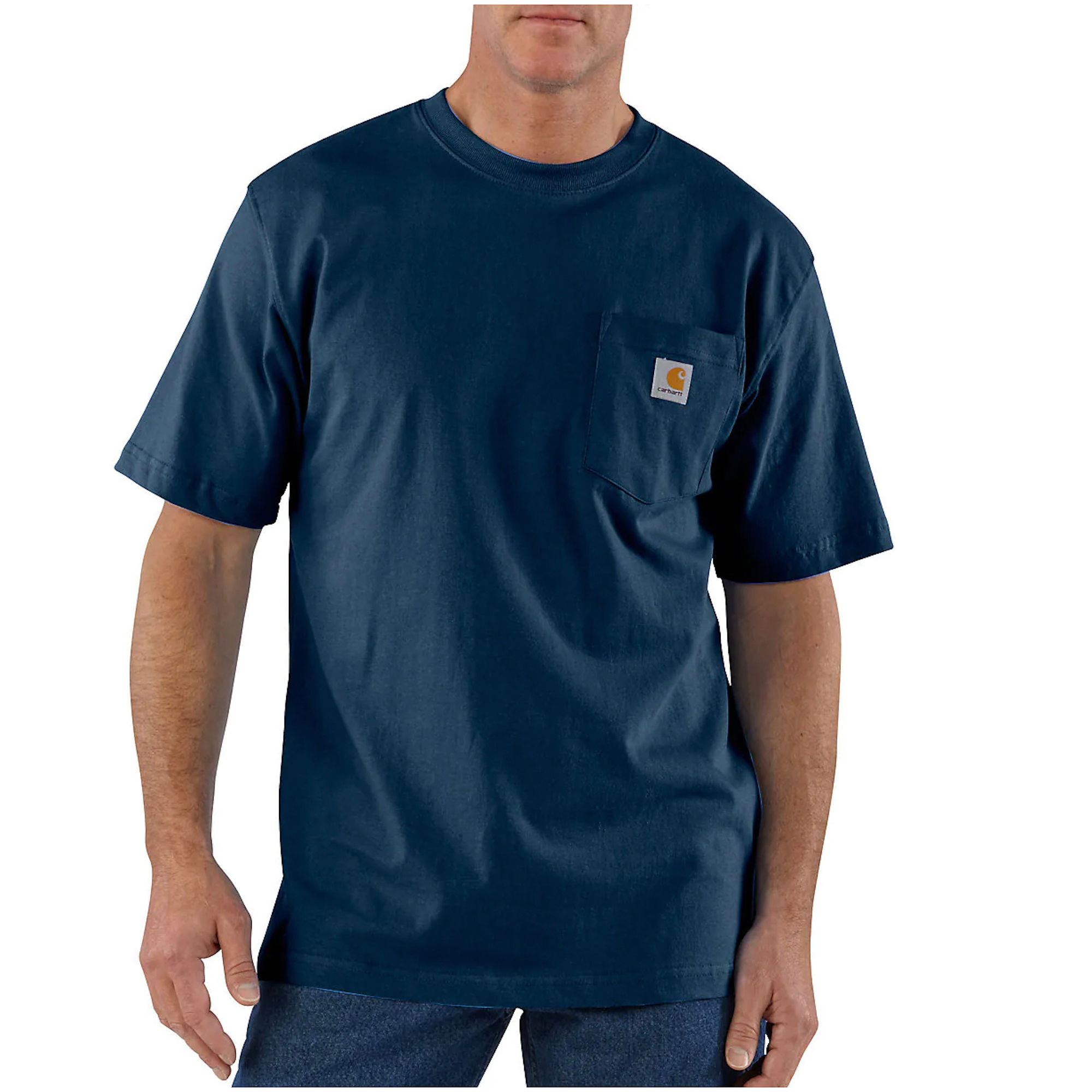 Carhartt K87 Pocket T-Shirt Navy