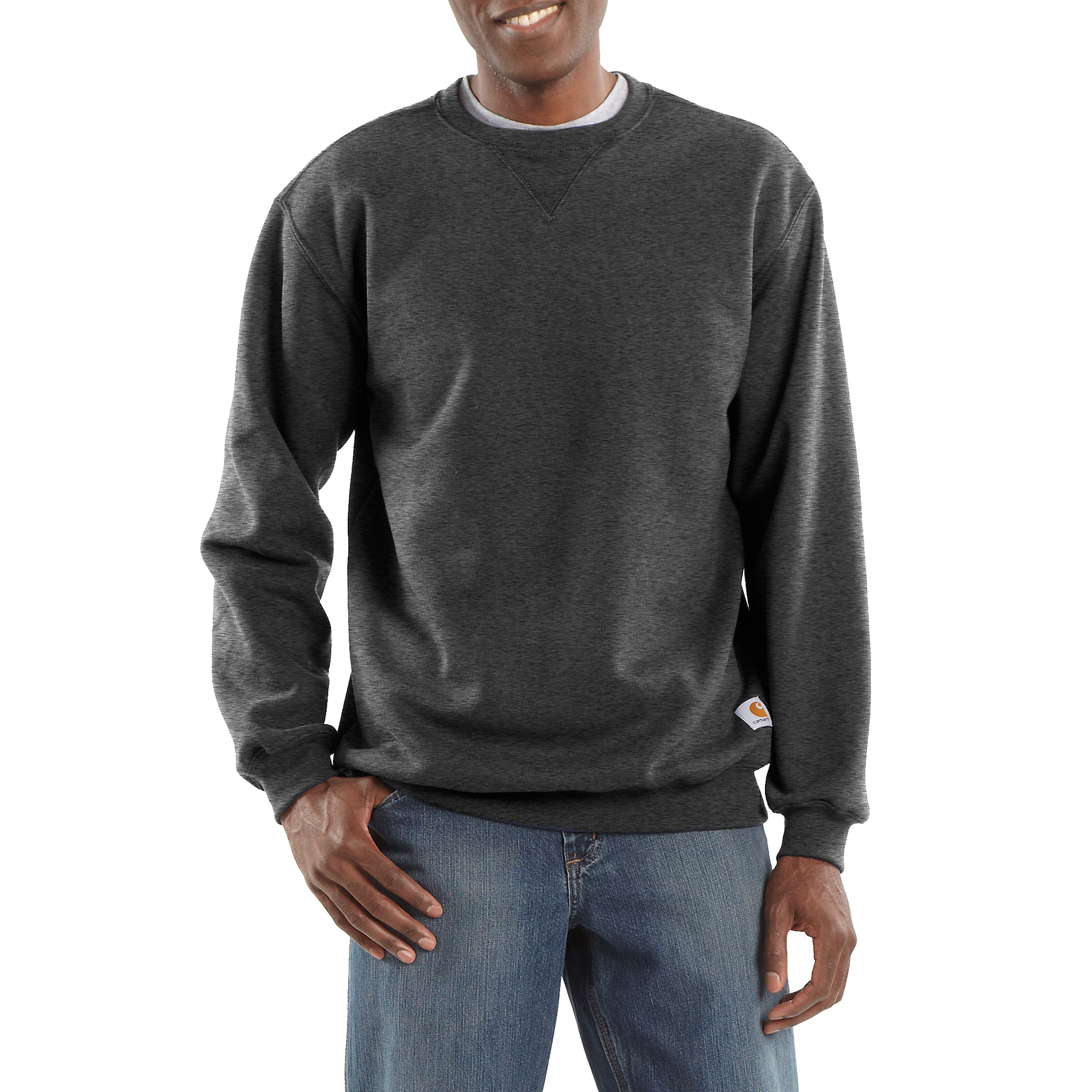 Carhartt Midweight Crewneck Sweatshirt Carbon Heather