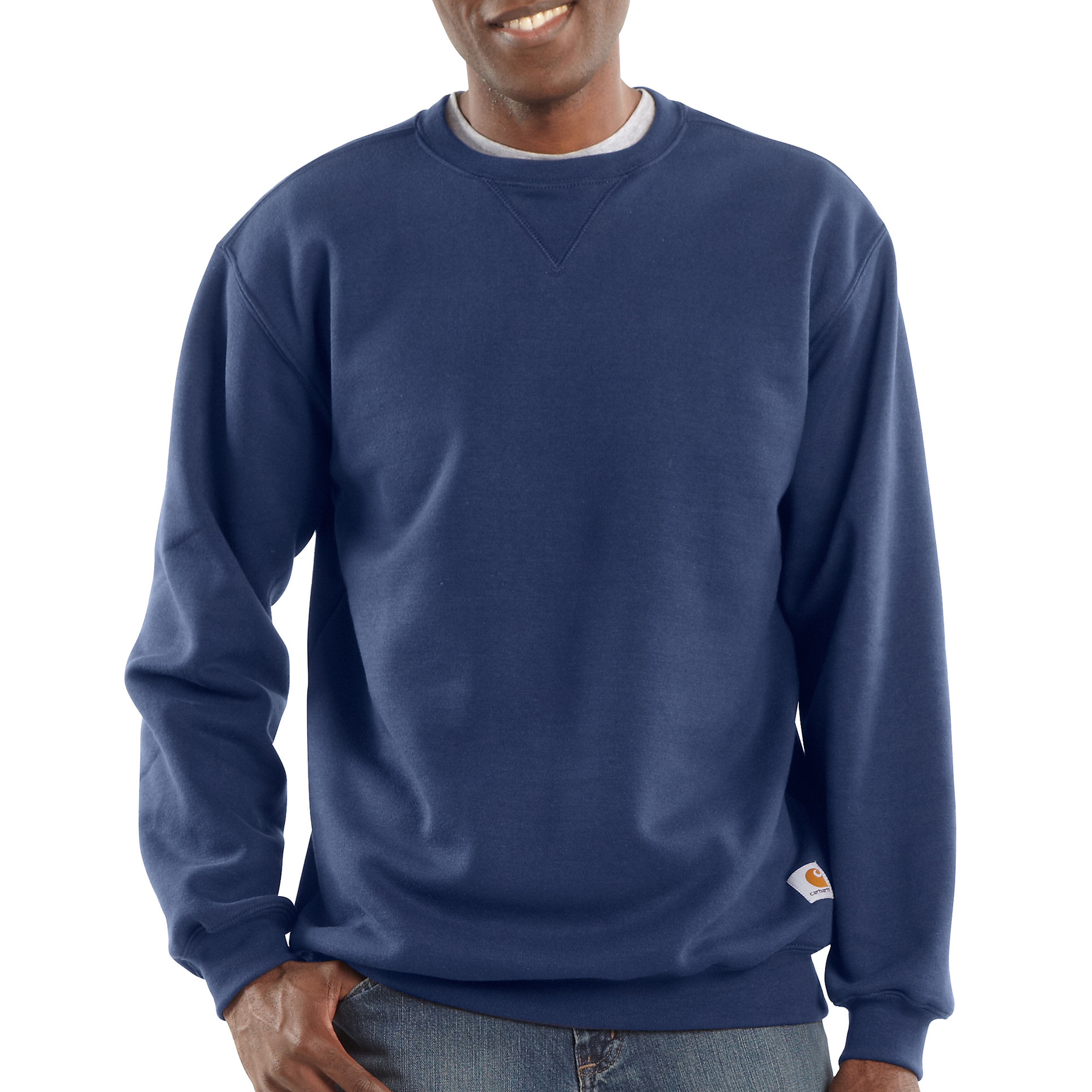 Carhartt Midweight Crewneck Sweatshirt Navy