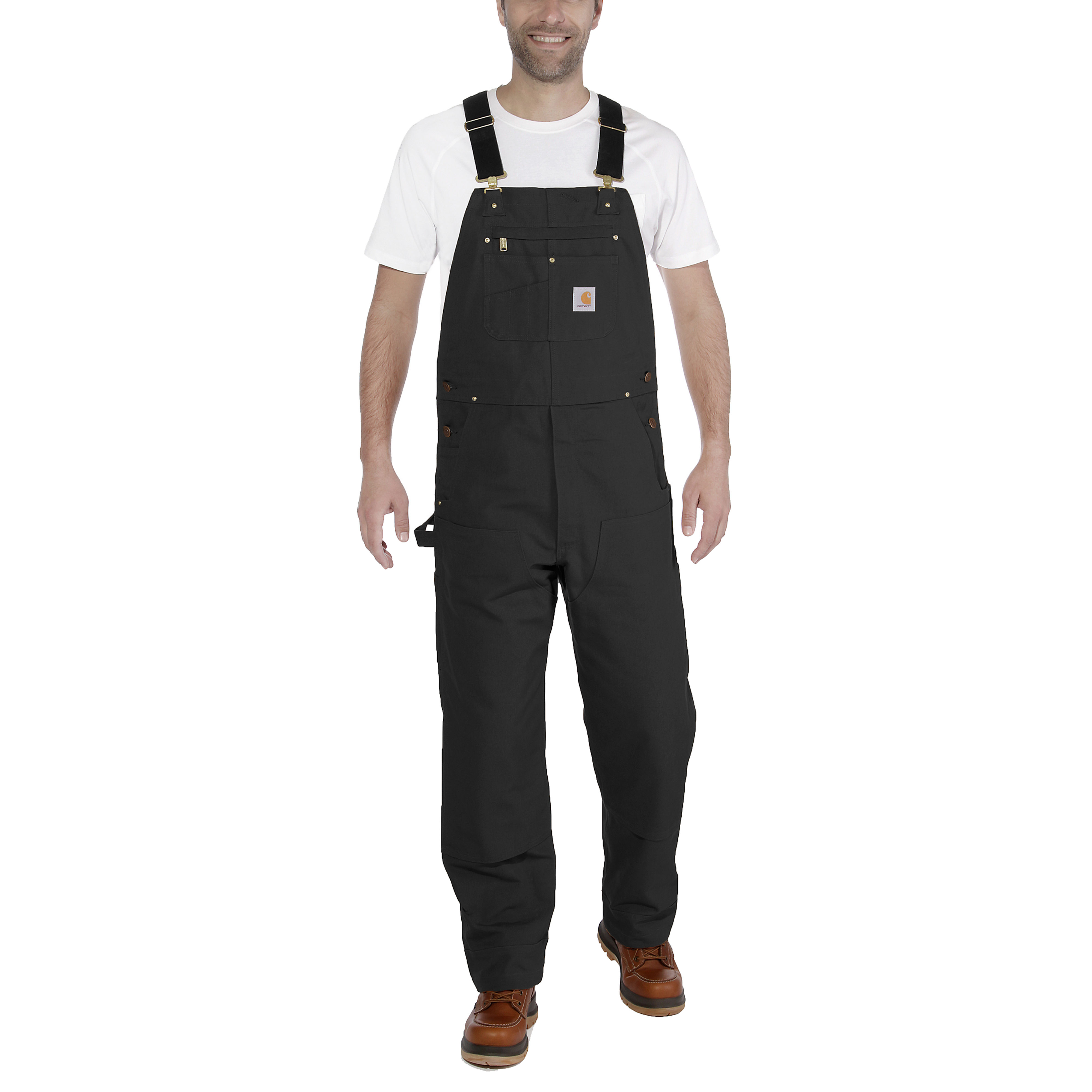 Carhartt Duck Bib Overall Black