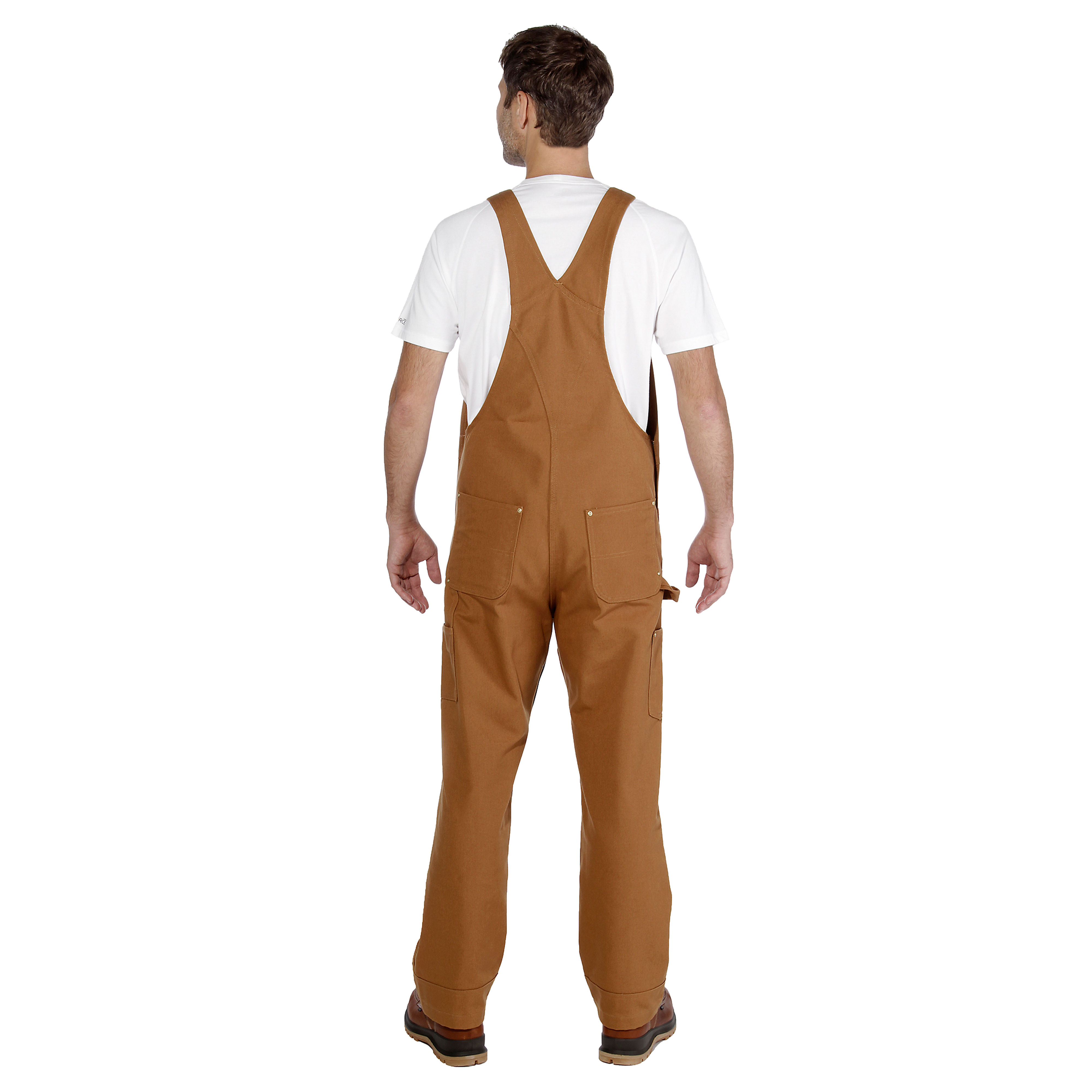 Carhartt Duck Bib Overall Carhartt Brown W36 L32