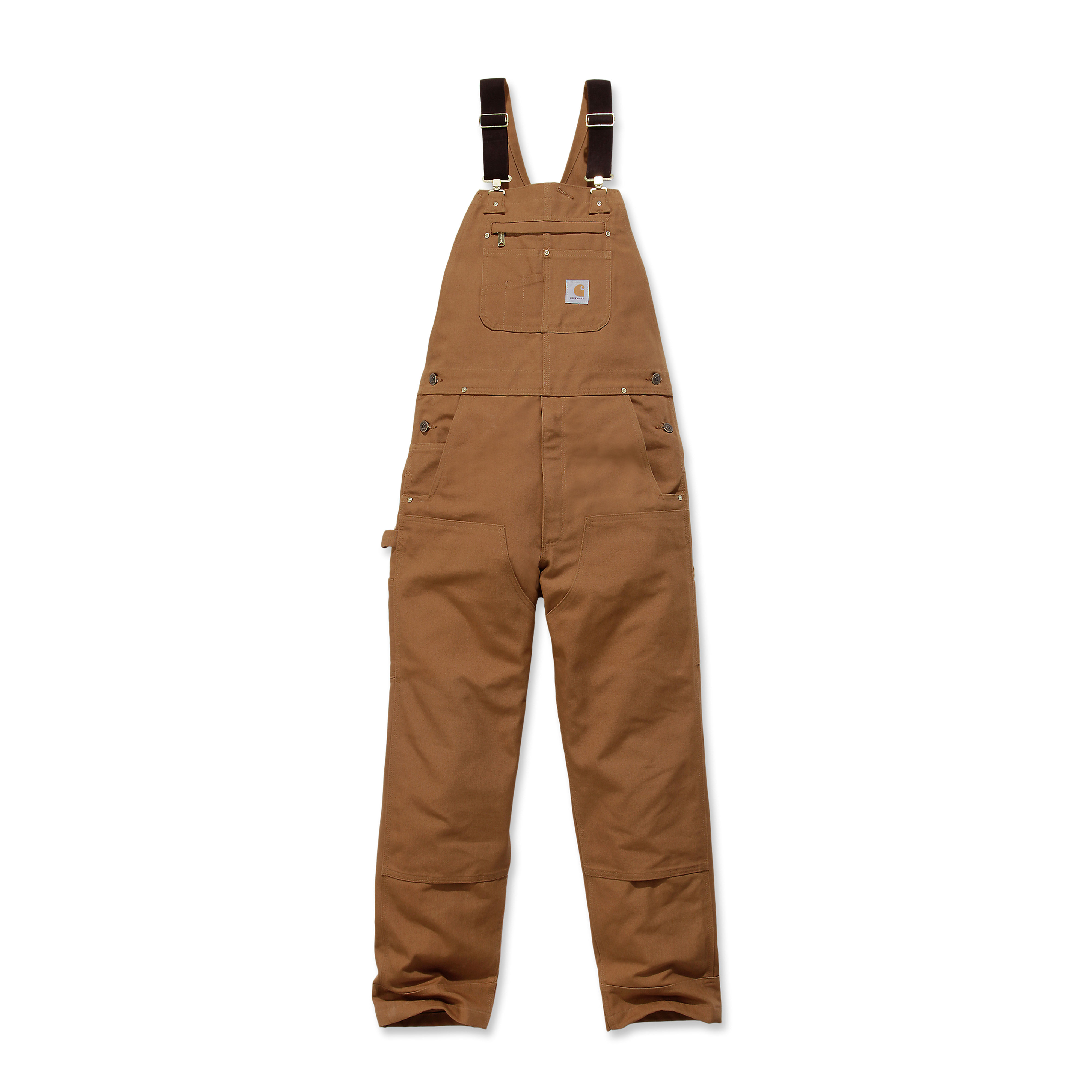 Carhartt Duck Bib Overall Carhartt Brown W40 L32