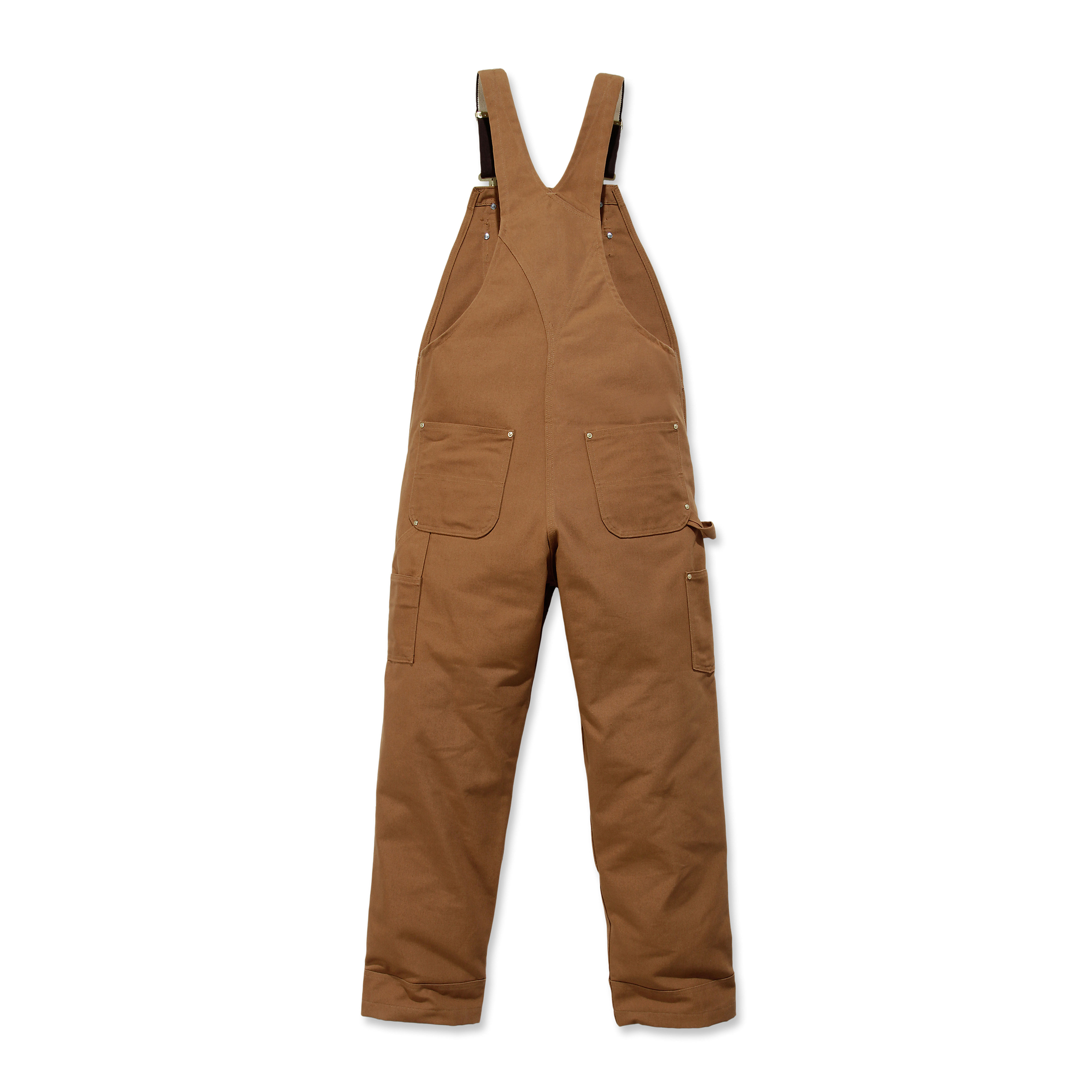 Carhartt Duck Bib Overall Carhartt Brown W40 L32