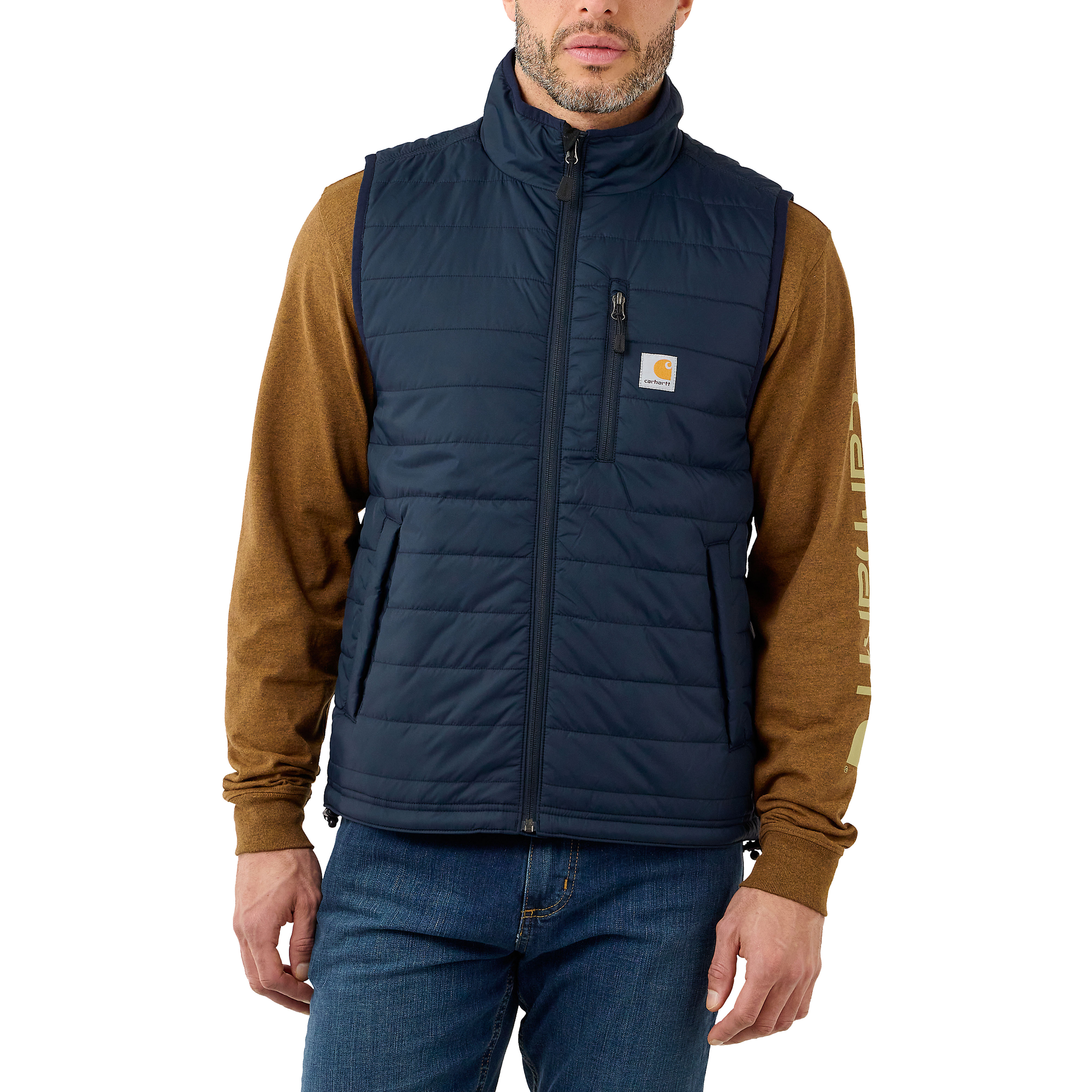 Carhartt Gilliam Rain Defender Lightweight Insulated Vest Navy