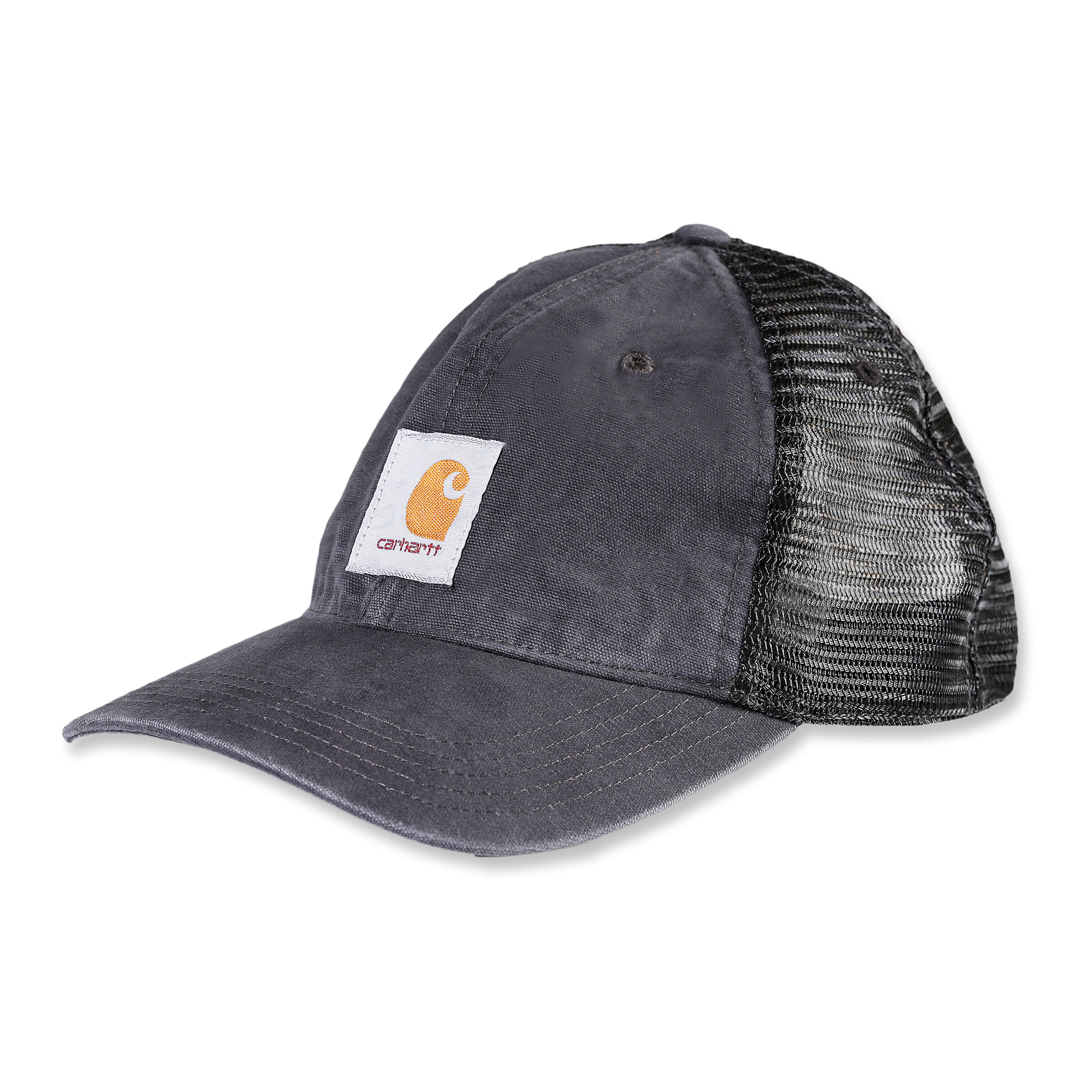 Carhartt Buffalo Canvas Mesh-Back Cap Black 