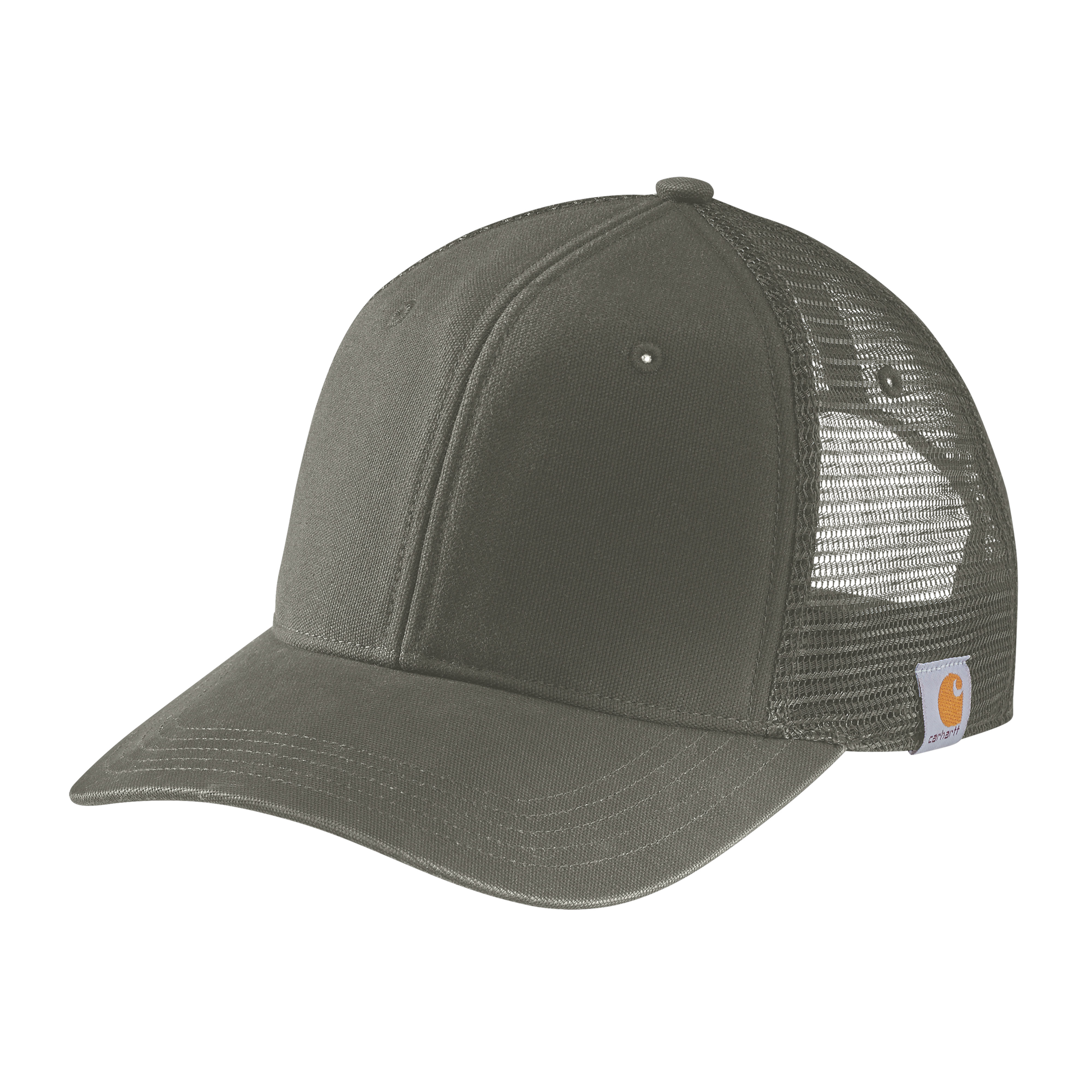 Carhartt Canvas Mesh-Back Cap Moss