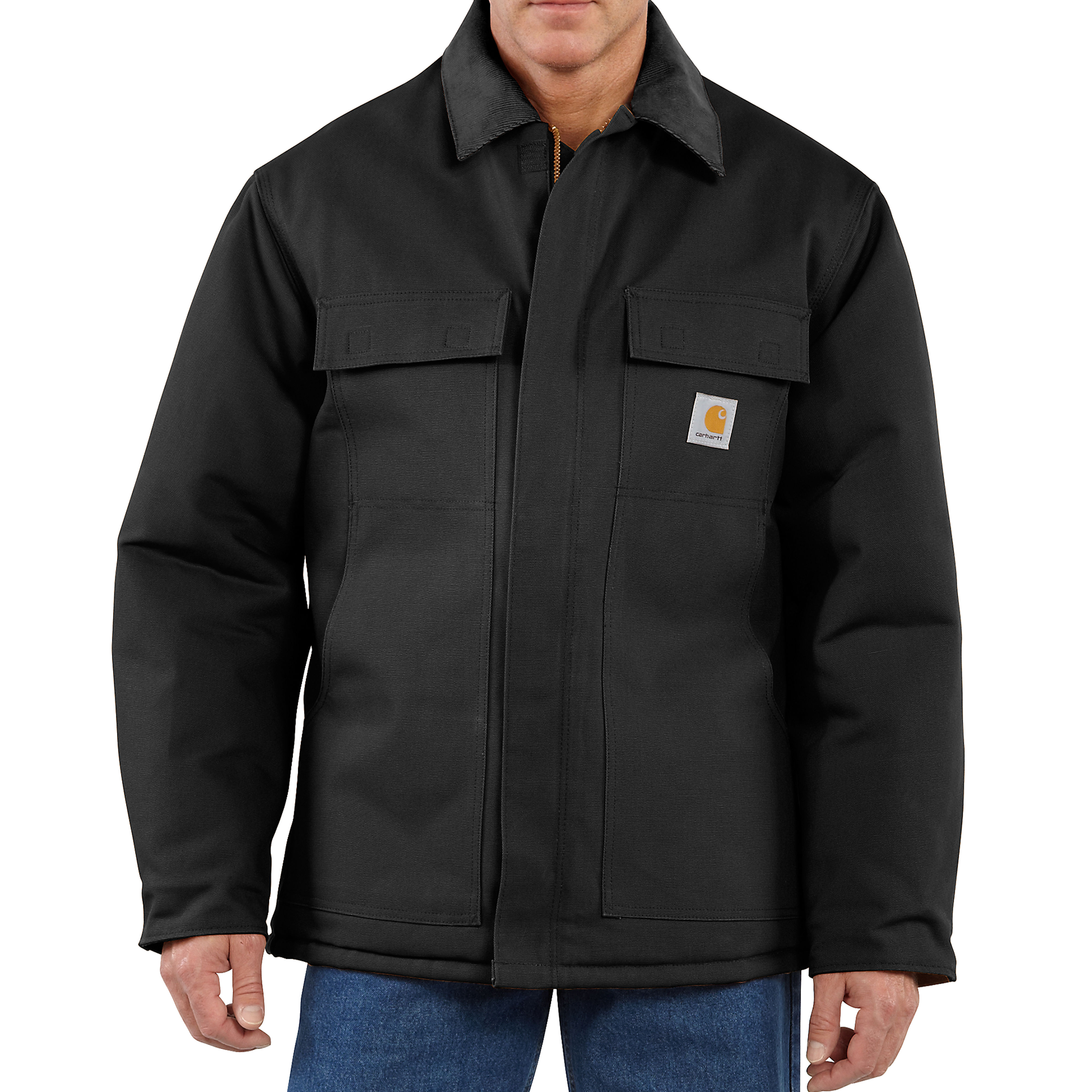Carhartt Firm Duck Traditional Coat Black