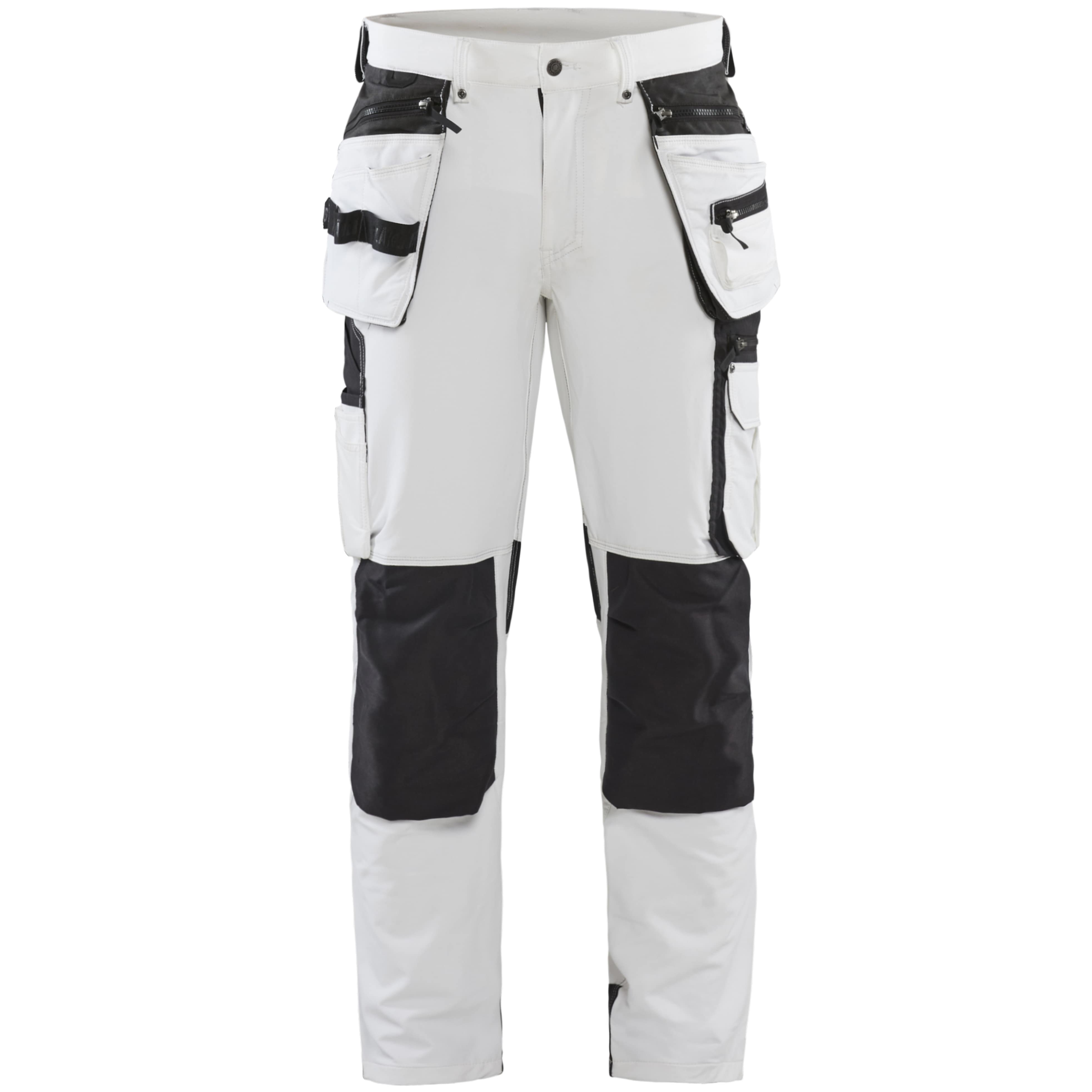 Blaklader 4-way Stretch Painter's Trousers - White / Dark Grey