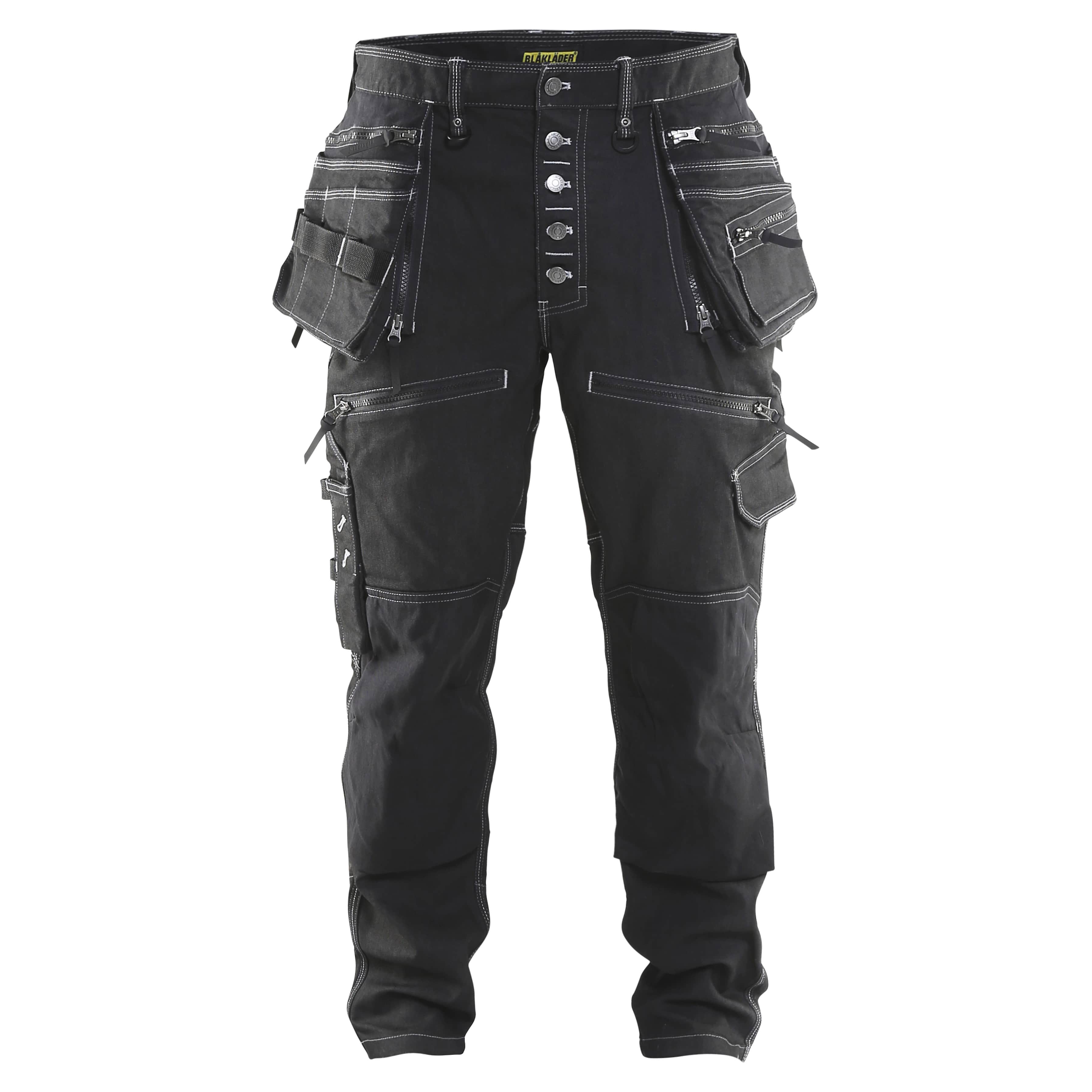 Blaklader Craftsman Work Trousers Stretch X1900 - Black