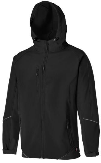 Dickies TwoTone Softshell JW7010  Black/Black XXL