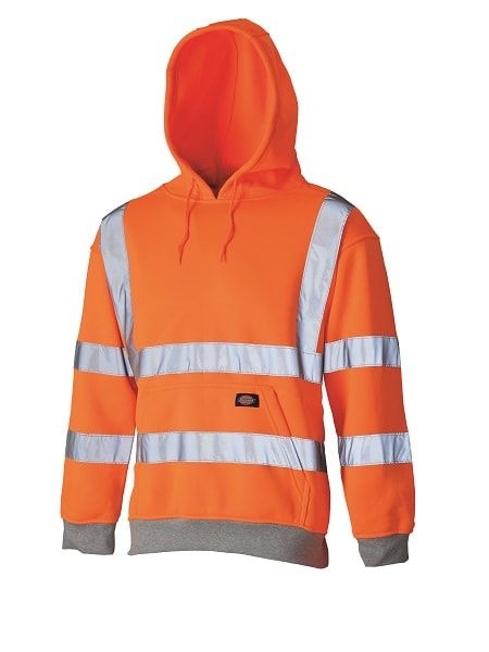 Dickies Hi Vis Hoodie Orange GO/RT Size XL - SA2001/SA22090