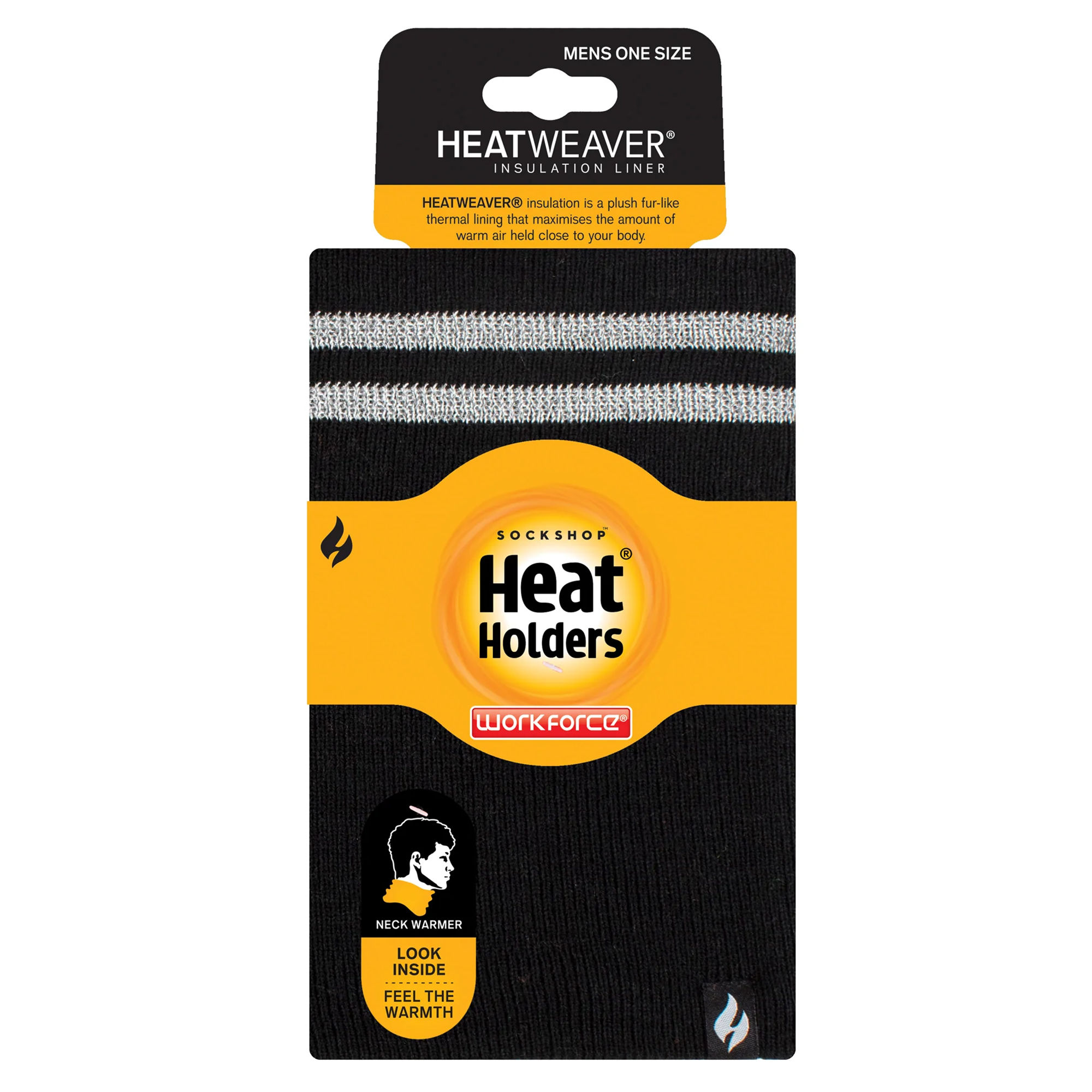 Heat Holder Workforce Neck Warmer Black