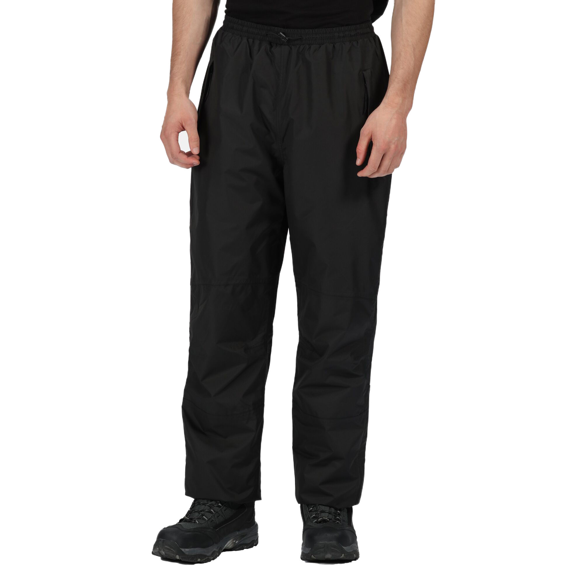 Regatta Men s Linton Waterproof Breathable Over Trousers Black