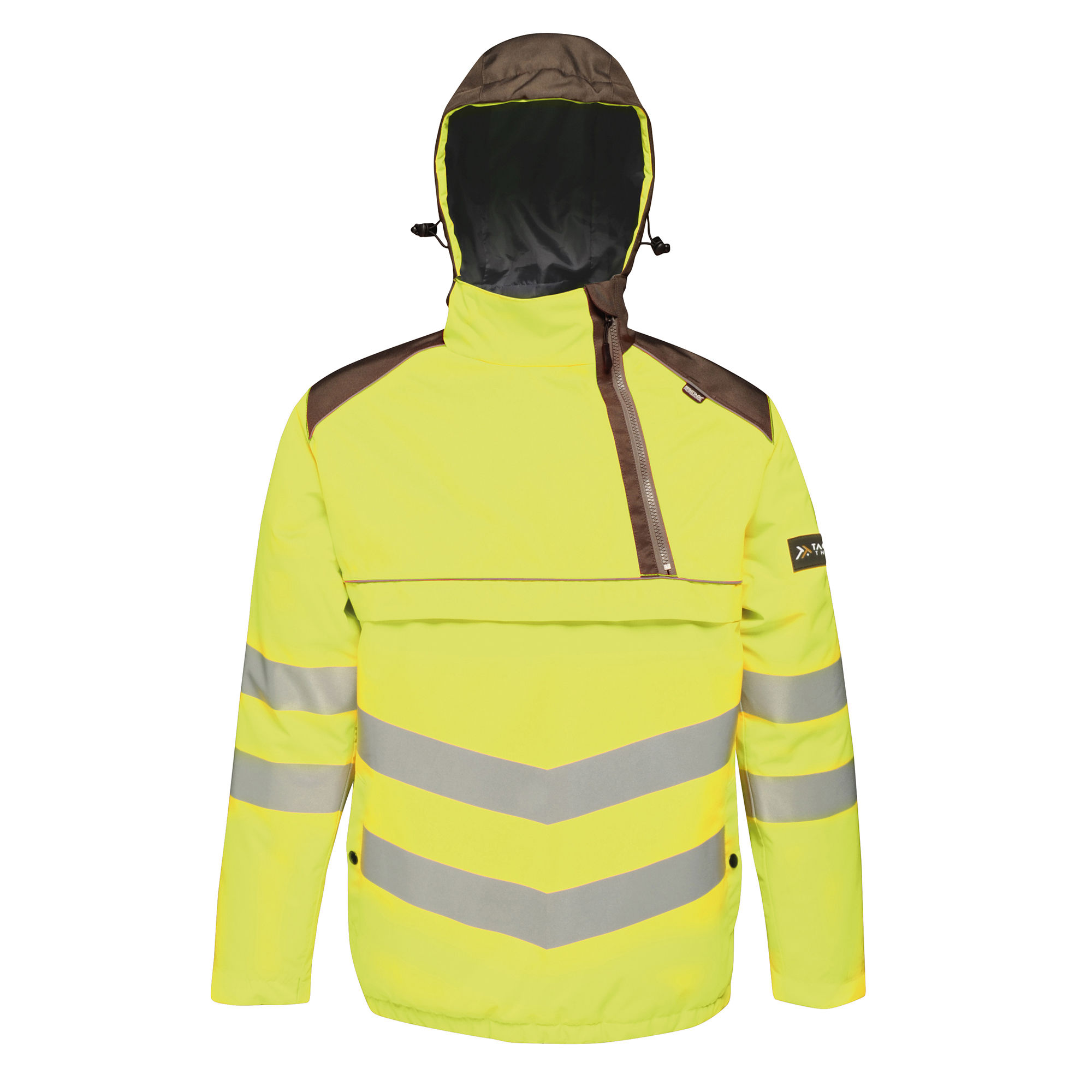 Regatta Hi-Vis Overhead Bomber Jacket Yellow/Grey