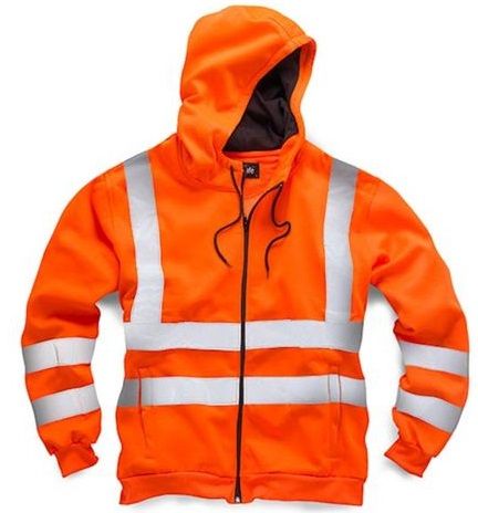 Standsafe HV008 Hi Vis Hoodie - Orange