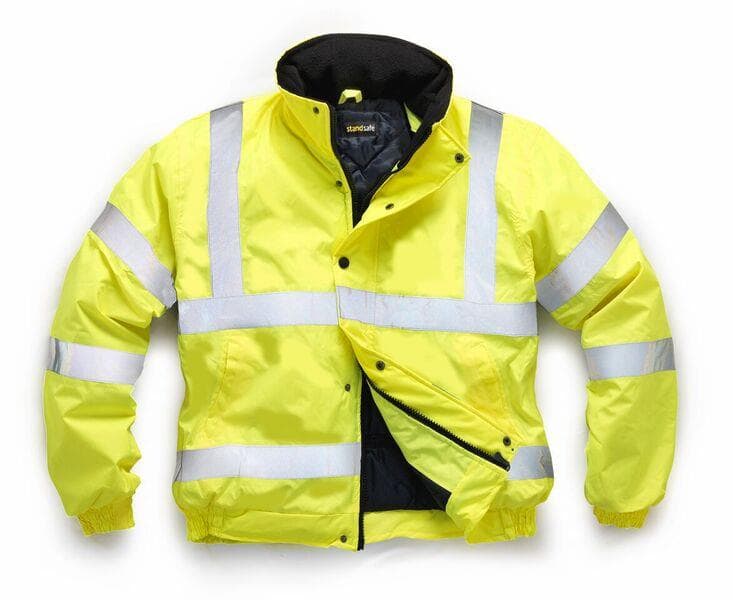 Standsafe Hi-Vis Bomber Jacket Yellow L