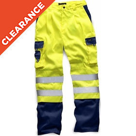 Hi-Vis Tweekleuren Combat Broek - Veiligheid & Stijl in Één