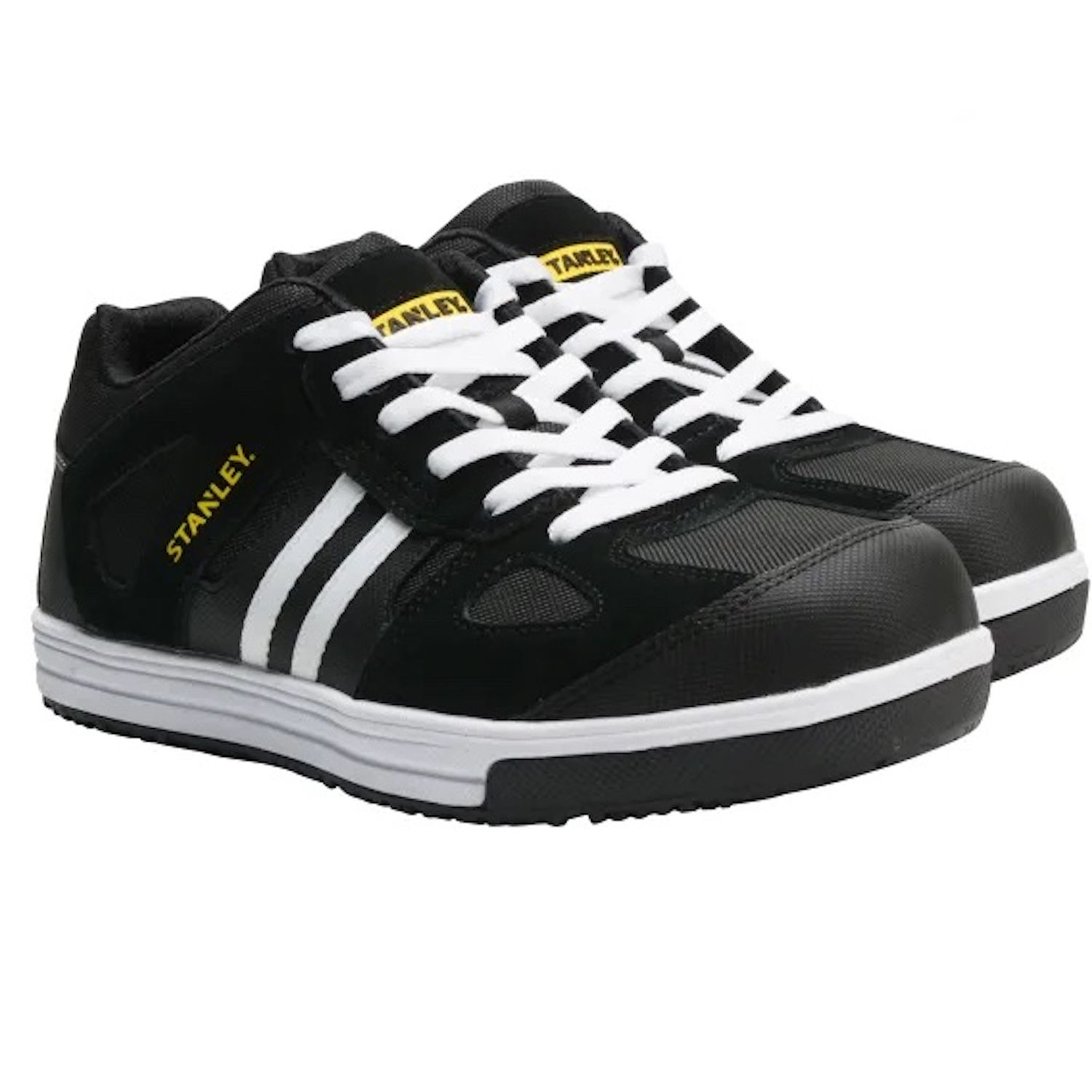Stanley Cody Stripe Safety Trainer Black/White