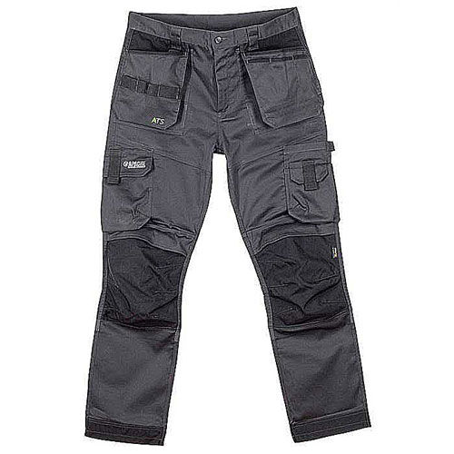 Apache 3D Stretch Work Trousers Grey