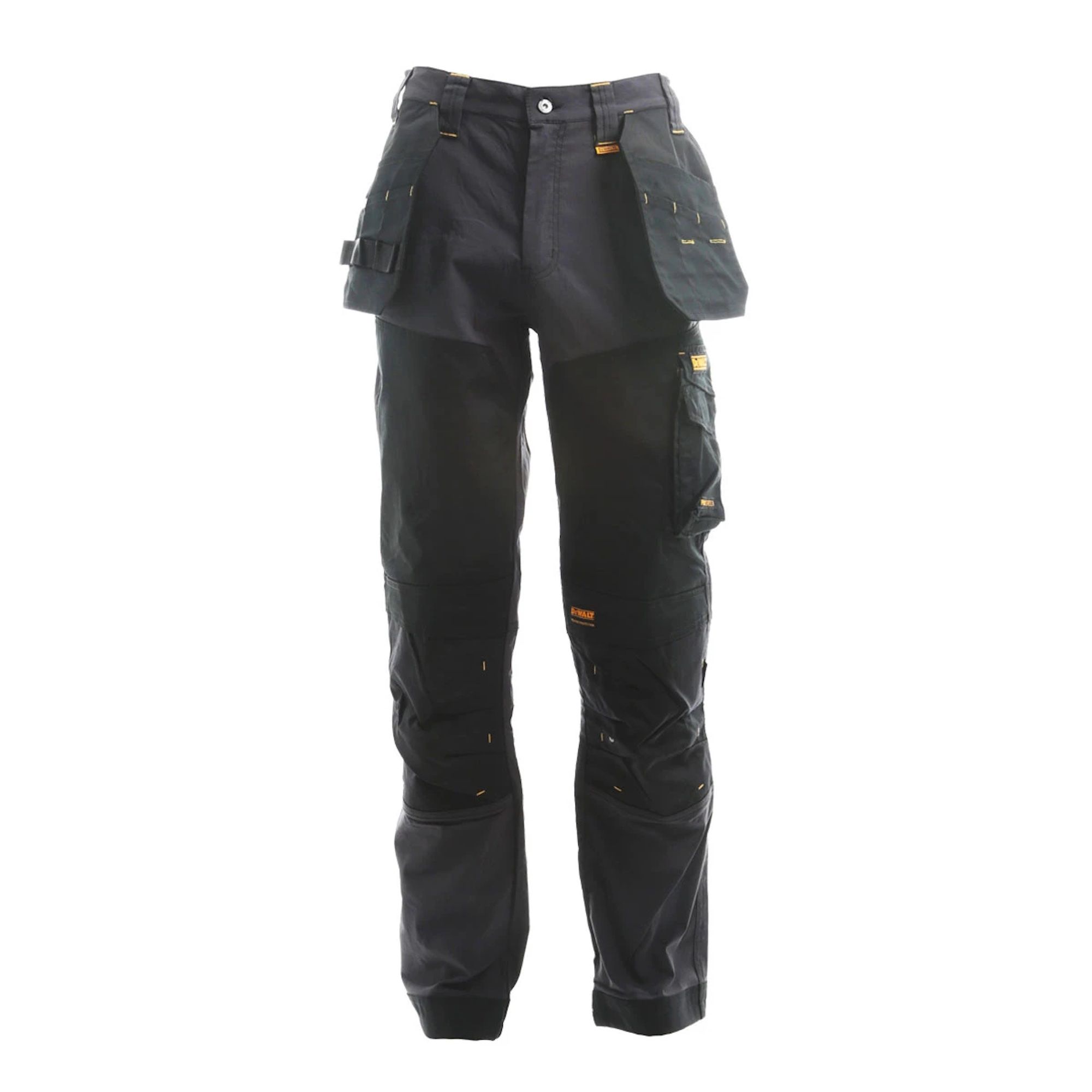 DeWalt Memphis Regular Fit Stretch Work Trousers Grey/Black