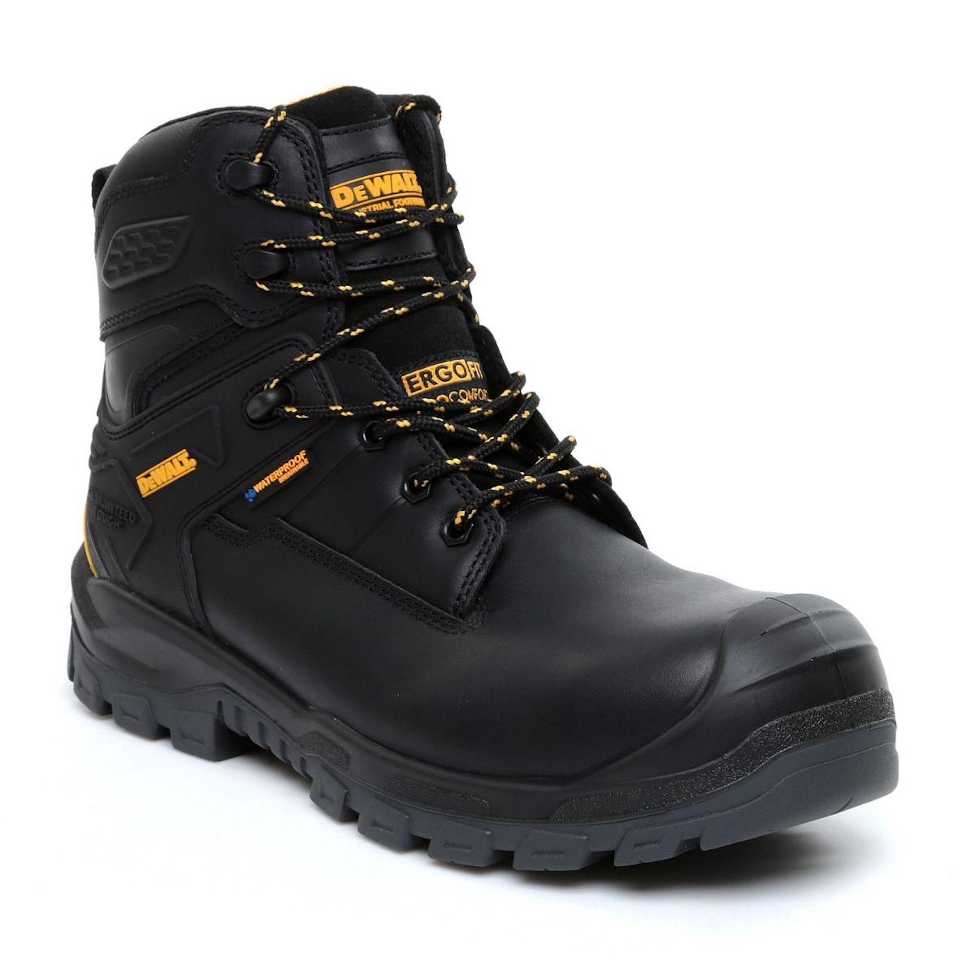 DeWalt Springfield Non Metallic Waterproof Safety Boots Black