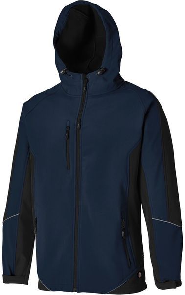 Dickies TwoTone Softshell JW7010-Navy Blue-XXL