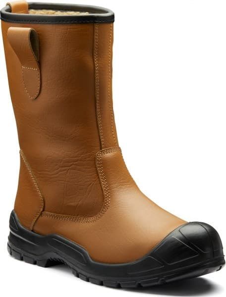 Dickies Dixon Lined Rigger Boots (Tan) FA23350S