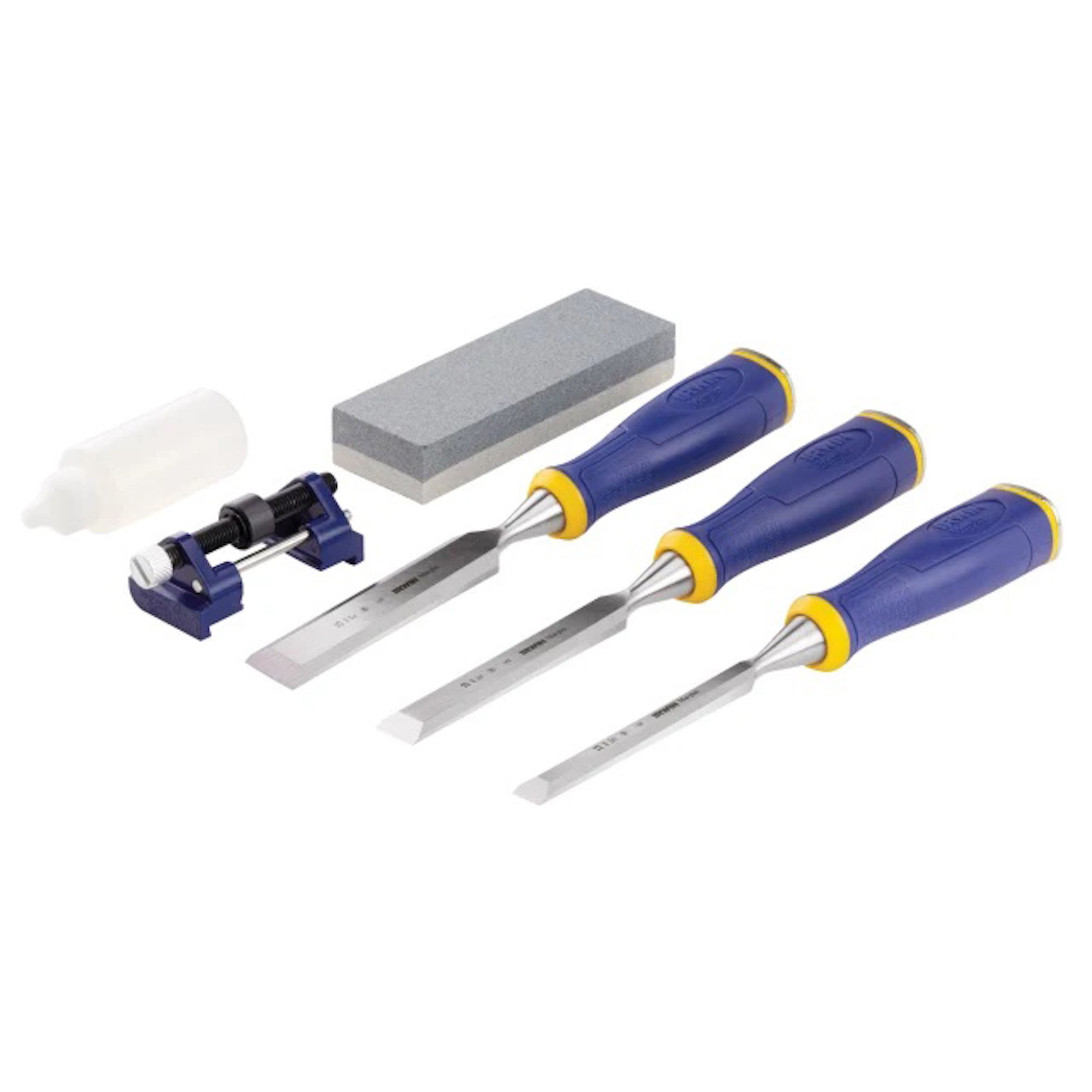 Irwin MS500 ProTouch All Purpose Chisel Set (3 Piece + Sharpening Kit) MARS500S3SS