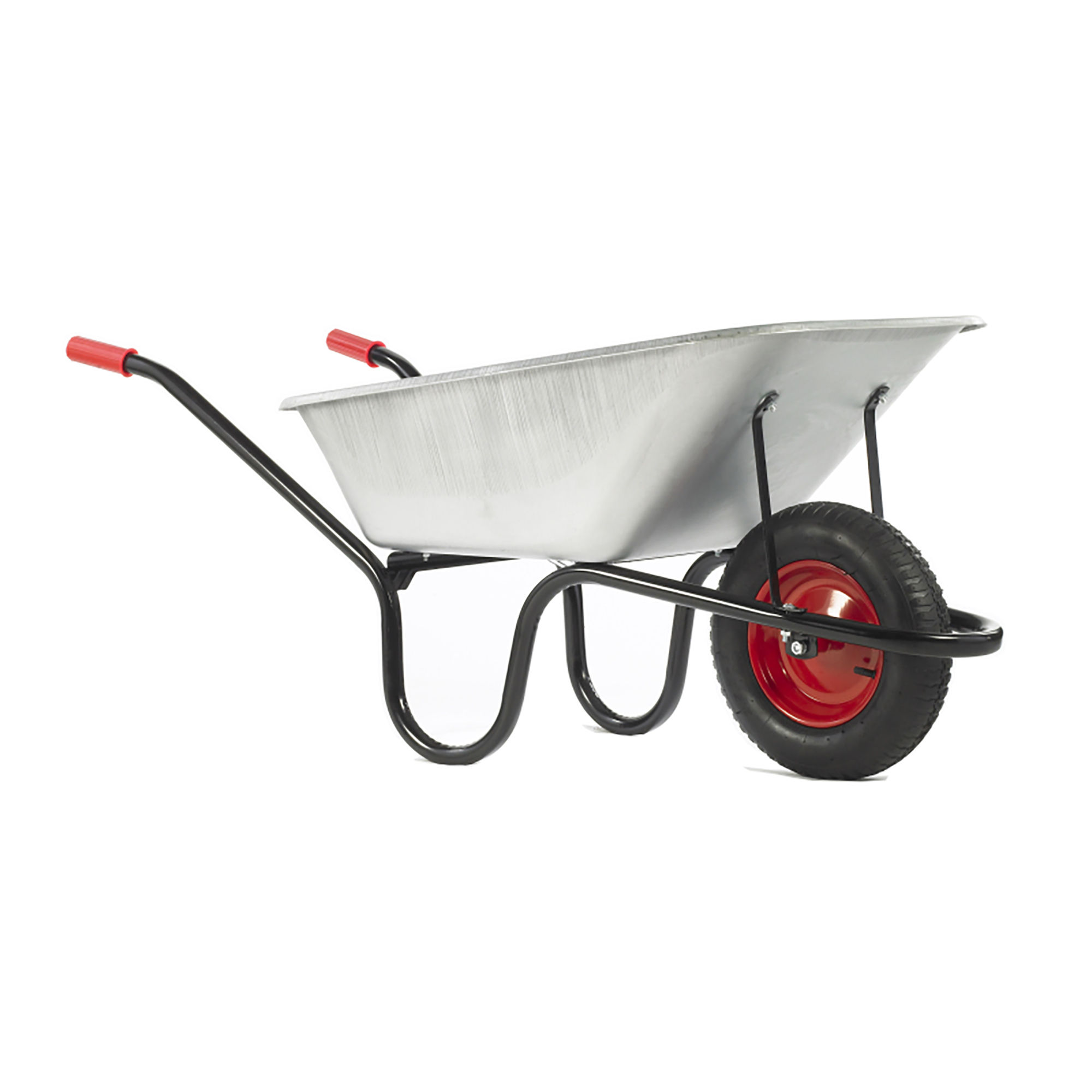 Haemmerlin 9122 County Wheelbarrow with Pneumatic Tyre Galvanised 120L