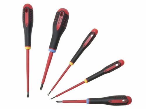 Bahco Be-9882S Ins Ergo Screwdriver Set 5Pc Sl/Pz - BAH9882S