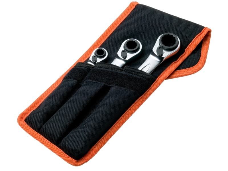 Bahco Reversible Ratcheting Spanner Set