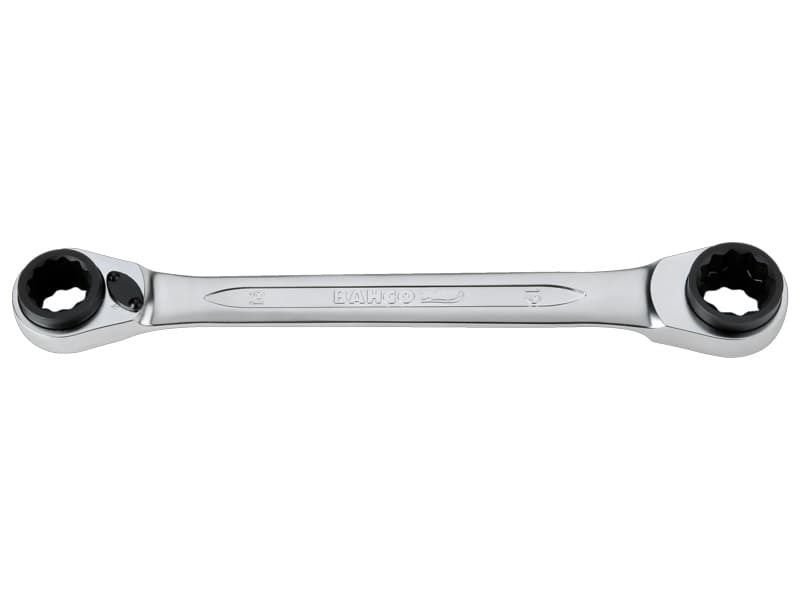 Bahco 4 in 1 Reversible Ratchet Spanner