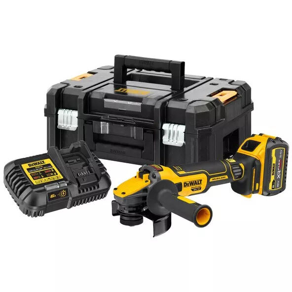 DeWalt XR Flexvolt Angle Grinder 18V 125mm - DCG409T1-GB