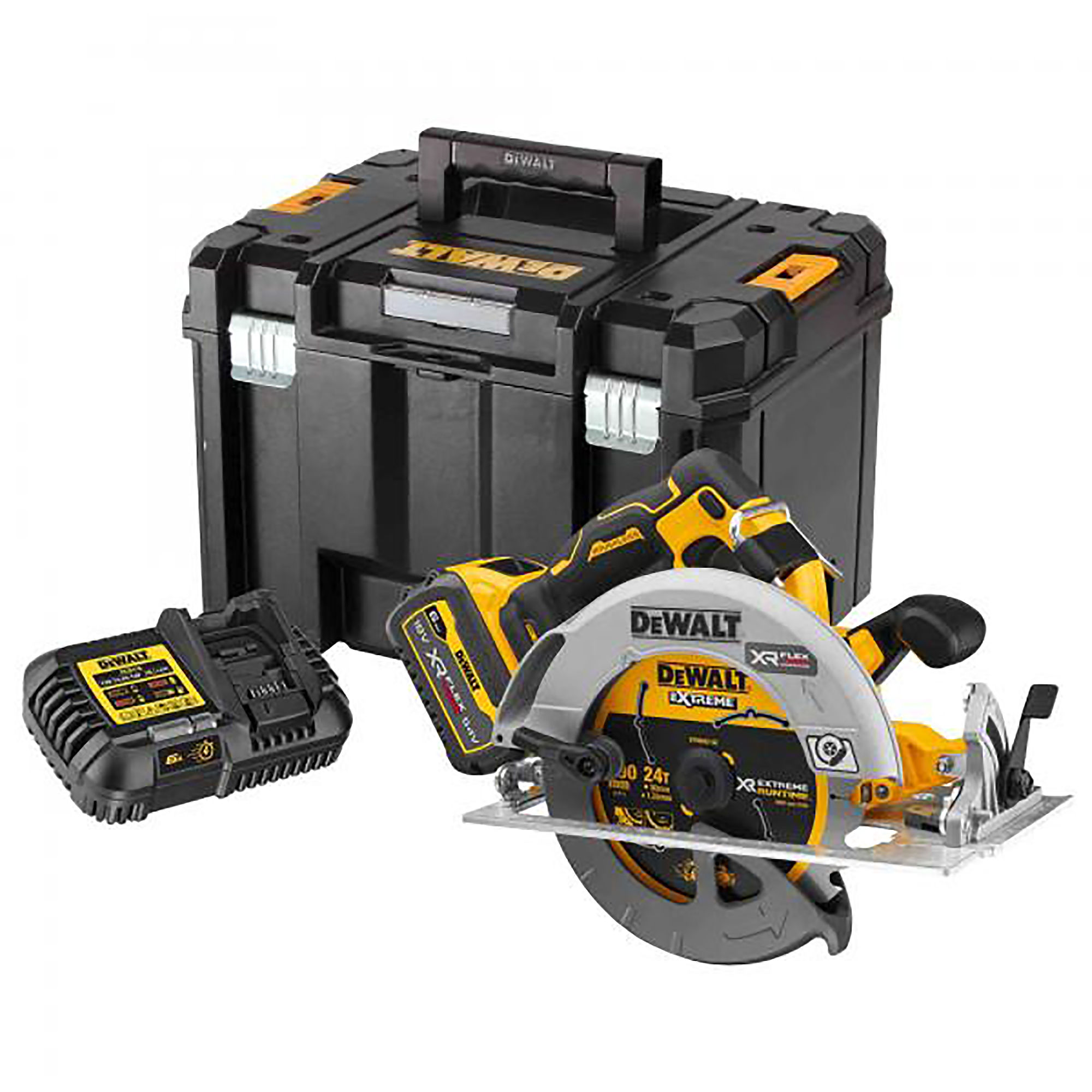 DeWalt XR Flexvolt Circular Saw 18V 190mm - DCS573T1-GB