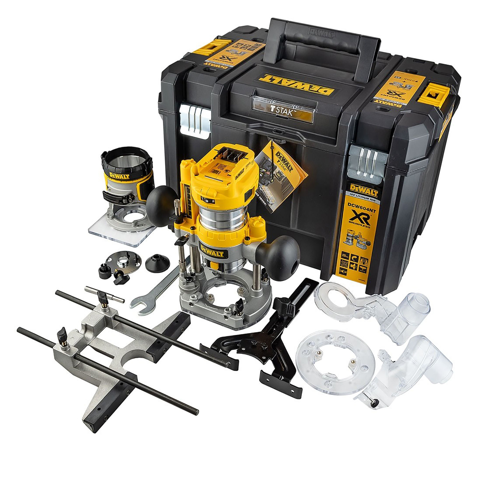 DeWalt XR Brushless Router 18V 8mm - DCW604NT-XJ