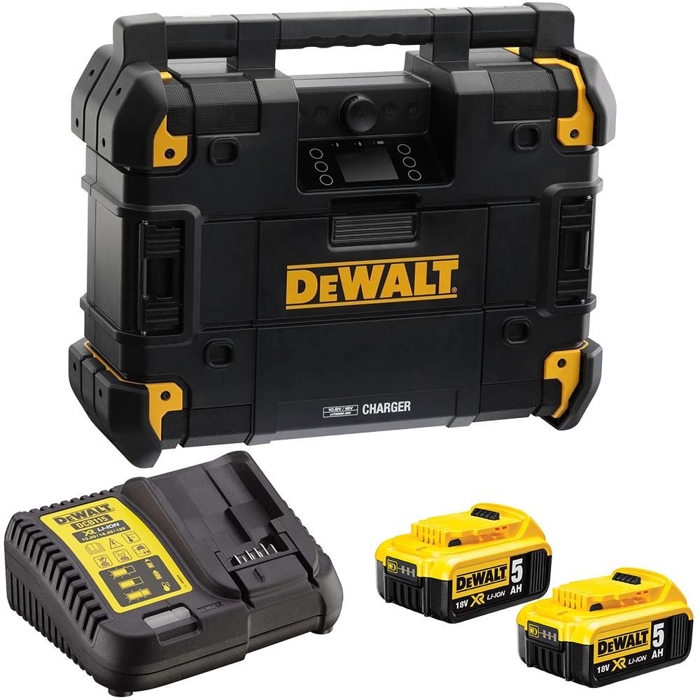 DeWalt TSTAK Connect Radio and Charger - DWST181079-GB