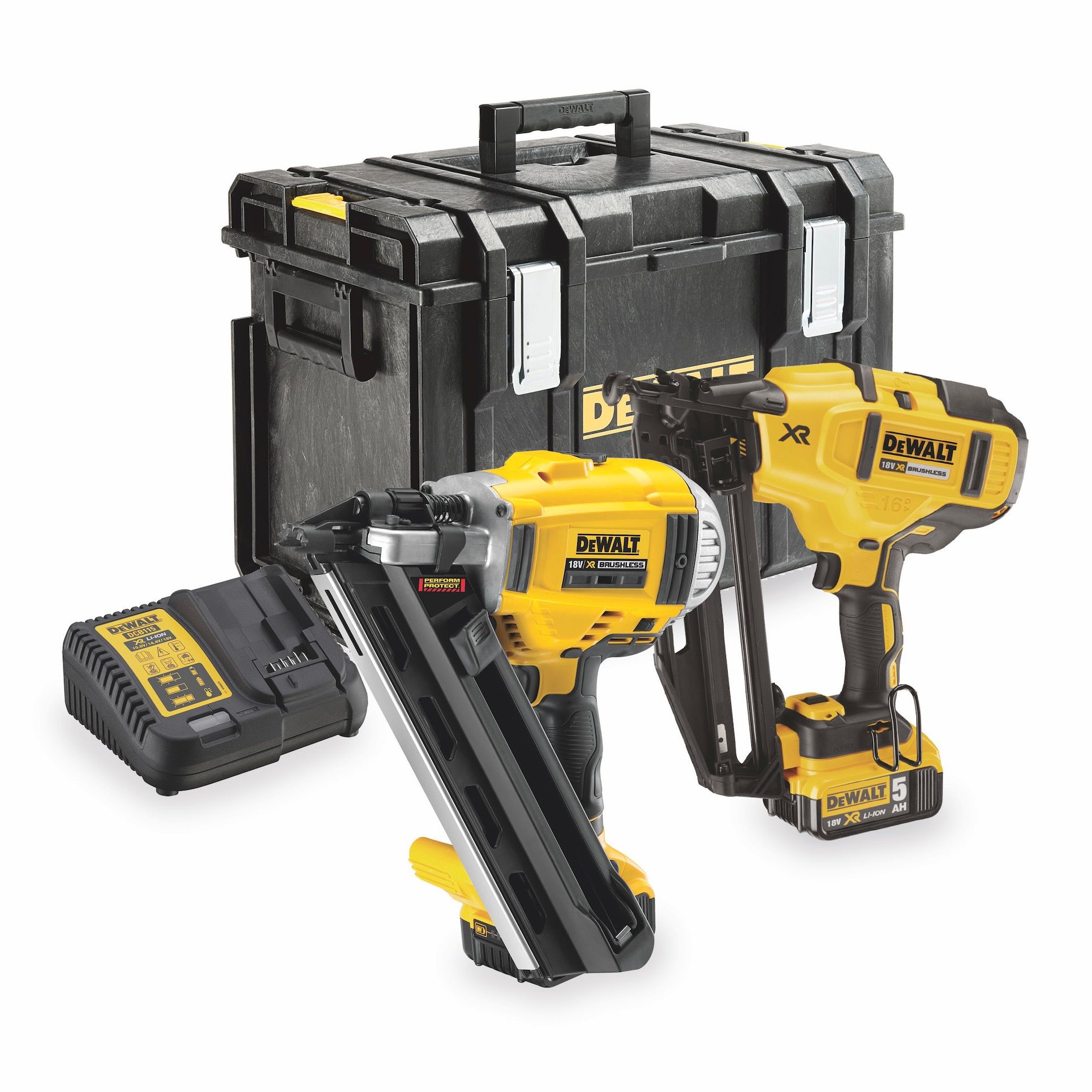 Screwfix dewalt nail gun twin pack sale