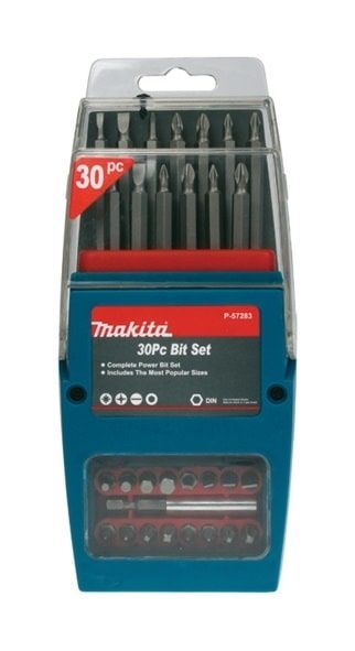 Makita P-57283 30 Piece Impact Driver Bit Set
