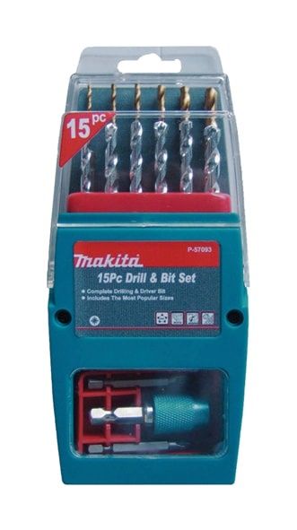Makita P-57093 15 Piece Drill and Driver Set