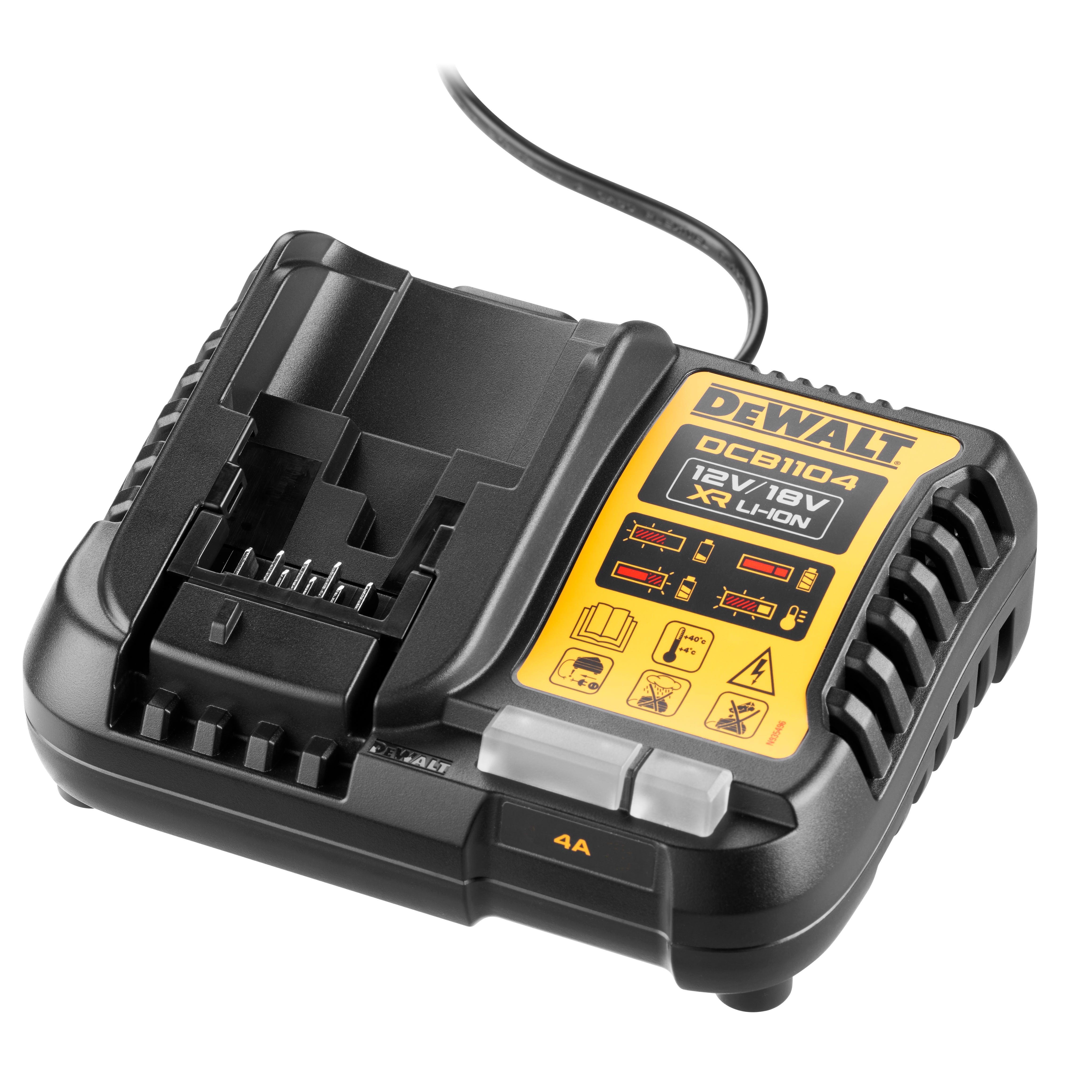 DeWalt Multi Voltage Battery Charger XR Li ion 12 18V DCB1104