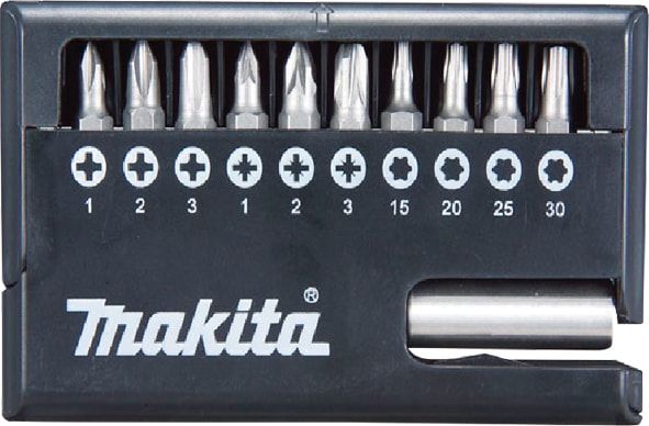 Makita 11 Piece Screwdriver Bit Set - D30651