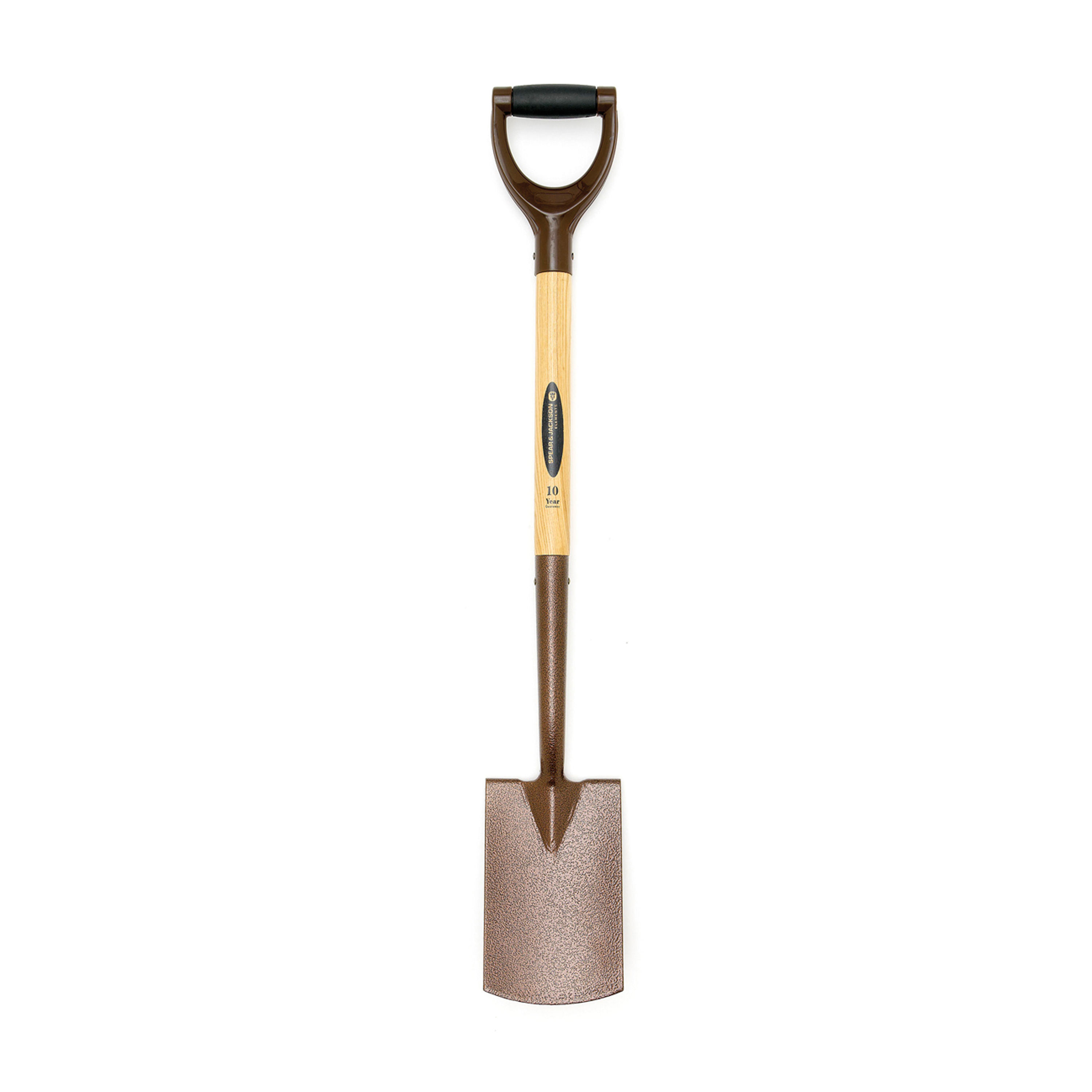 Spear & Jackson Elements Carbon Border Spade Treaded - 4194NB/13