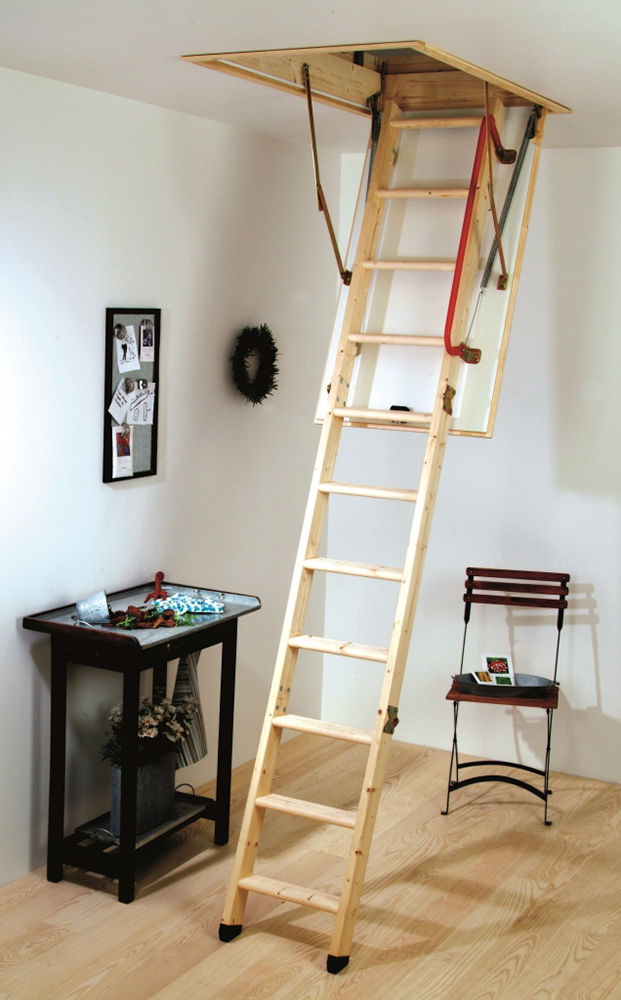 Youngman Eco S Line Timber Loft Ladder - 345345