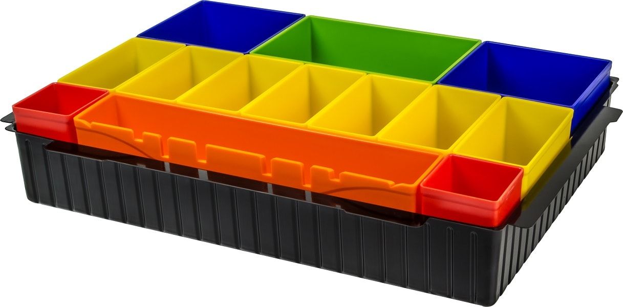 Makita MakPac Insert with Coloured Compartments - P-83652