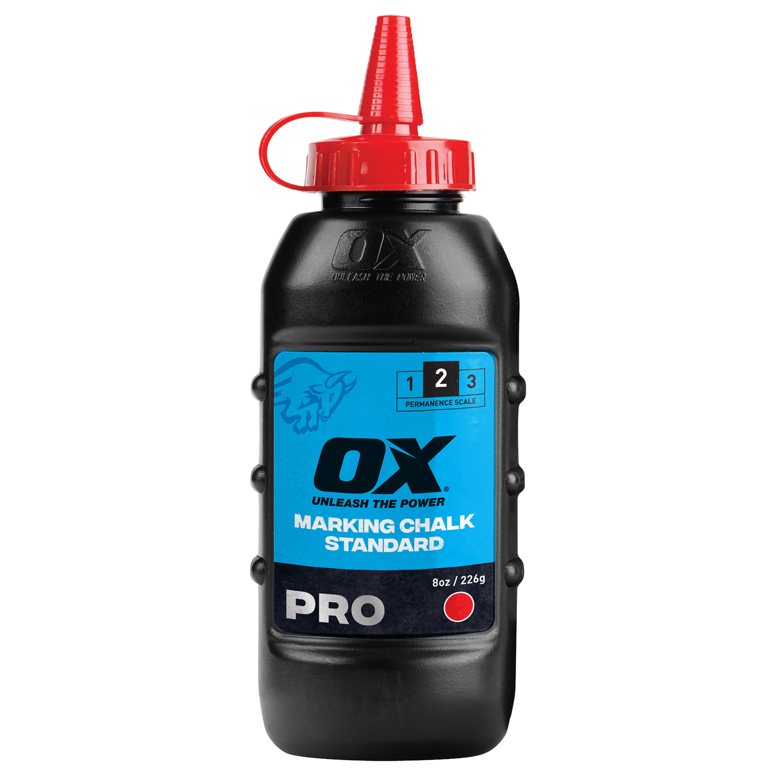 OX Pro Marking Chalk Powder Refill Red 226g - OX-P025701