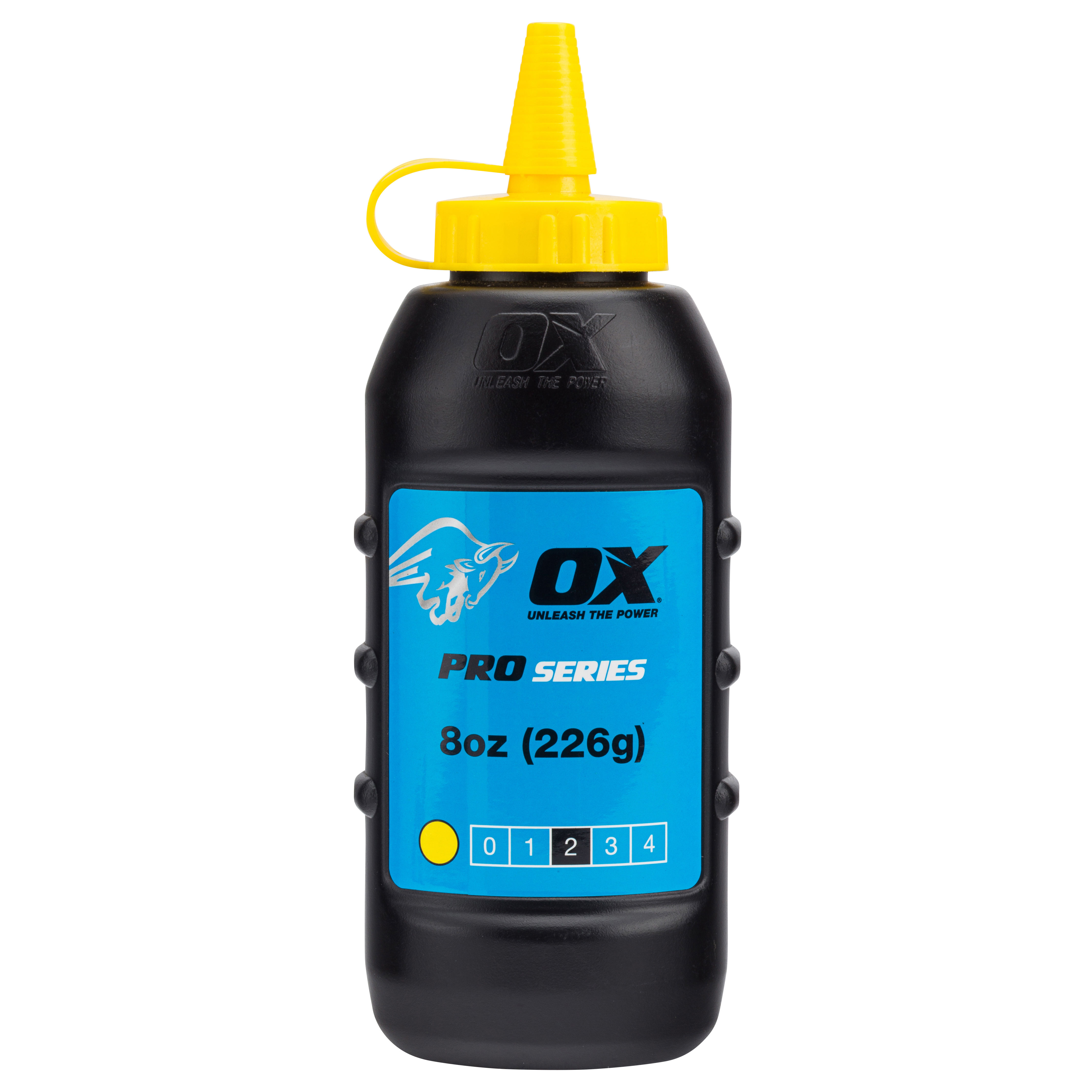 OX Pro Marking Chalk Powder Refill Yellow 226g - OX-P025703