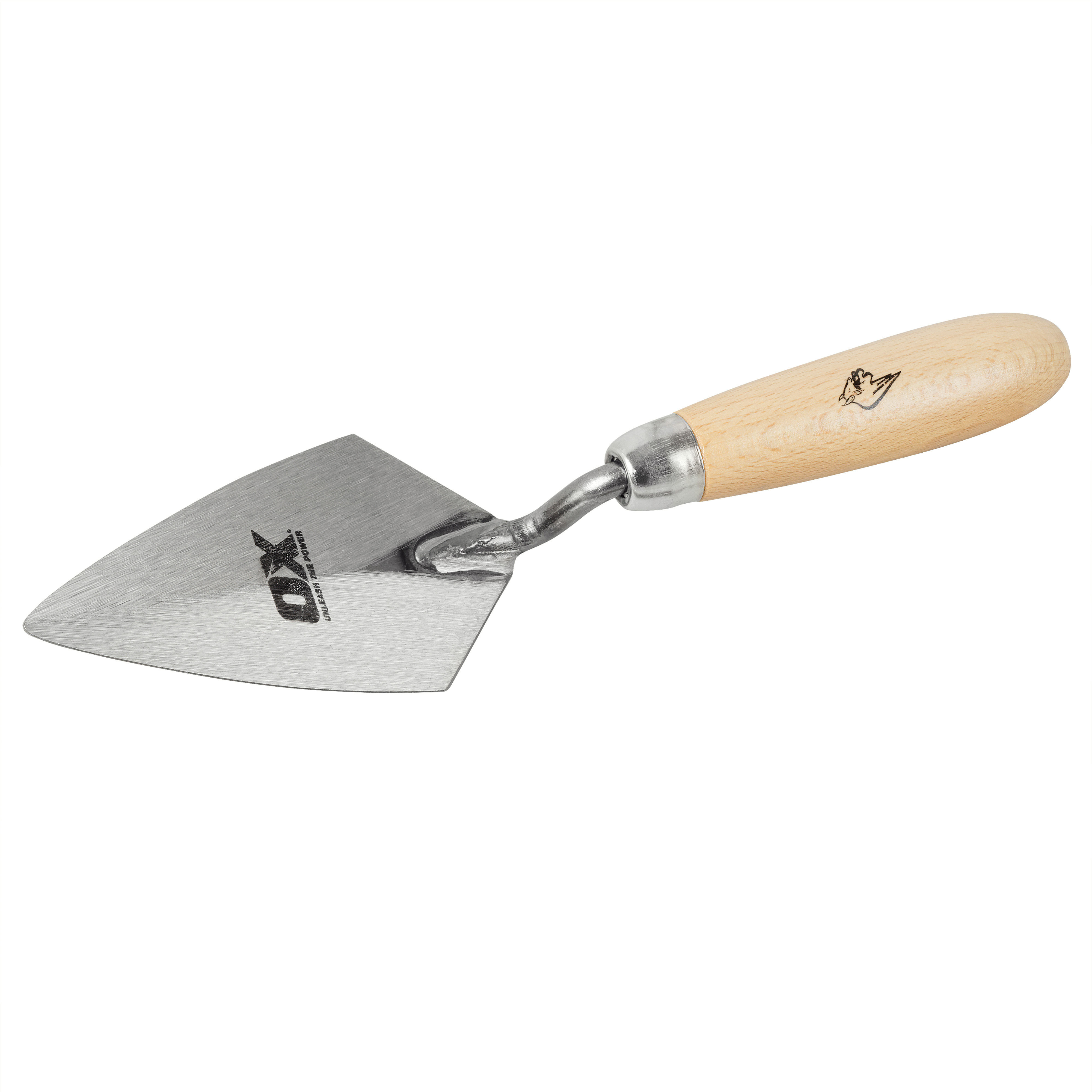 OX Trade Pointing Trowel with Wooden Handle 5" (127mm) OX-T017813