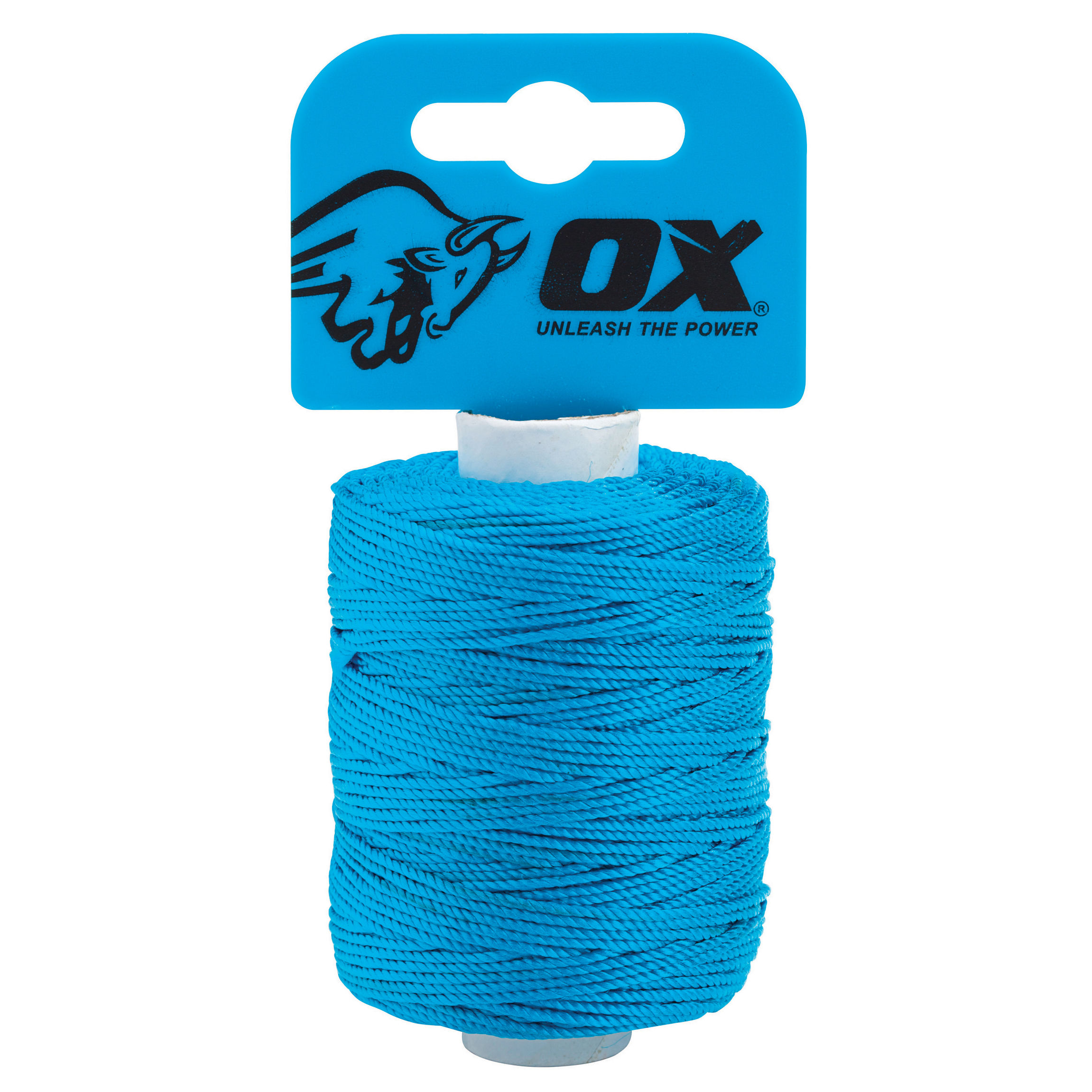 OX Pro Hi-Vis Nylon Brick Line Cyan 105m (350') OX-P103510