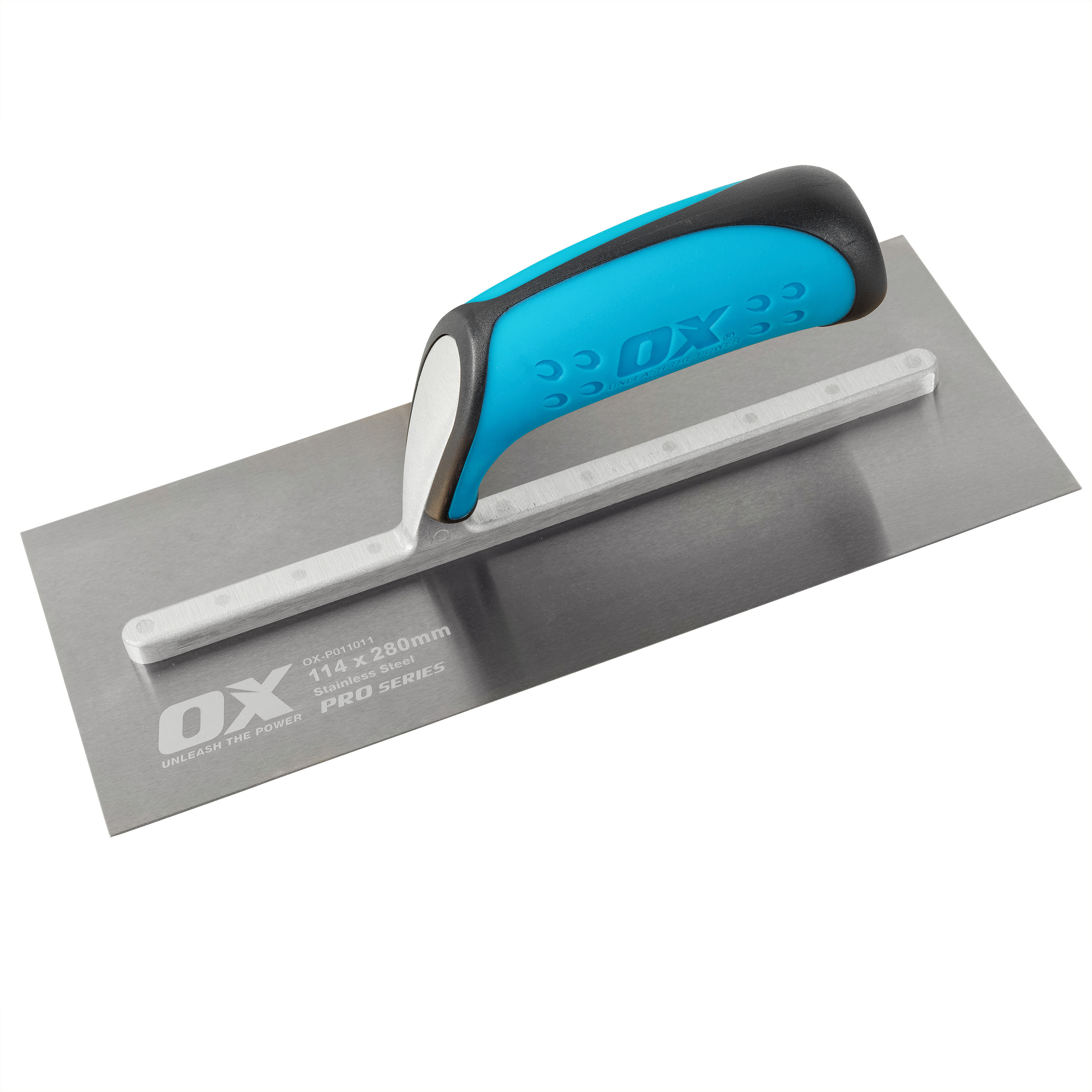 OX Pro Stainless Steel Plasterers Trowel 11" (114mm x 280mm) OX-P011011