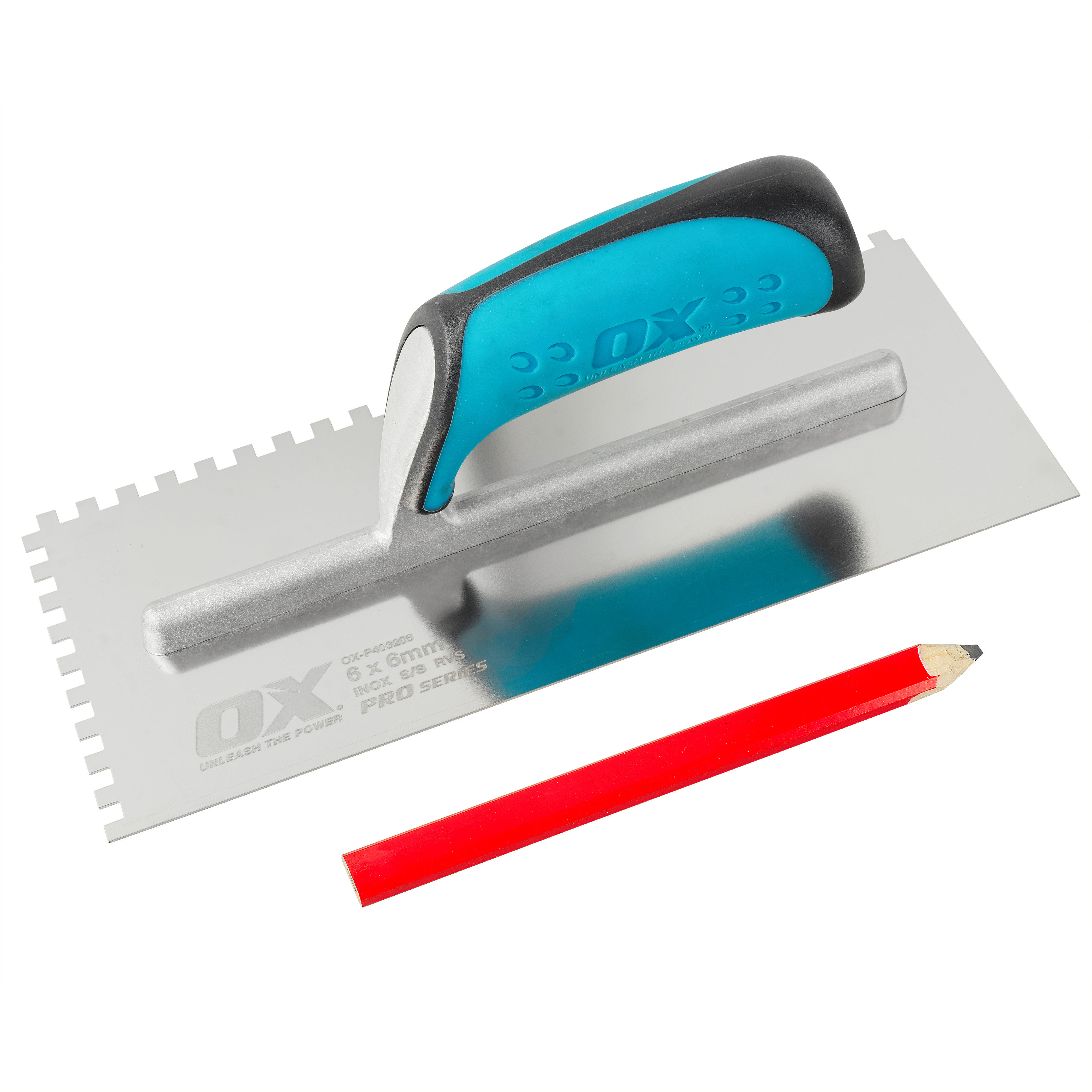OX Pro Notch Tiling Trowel 6mm OX P403206